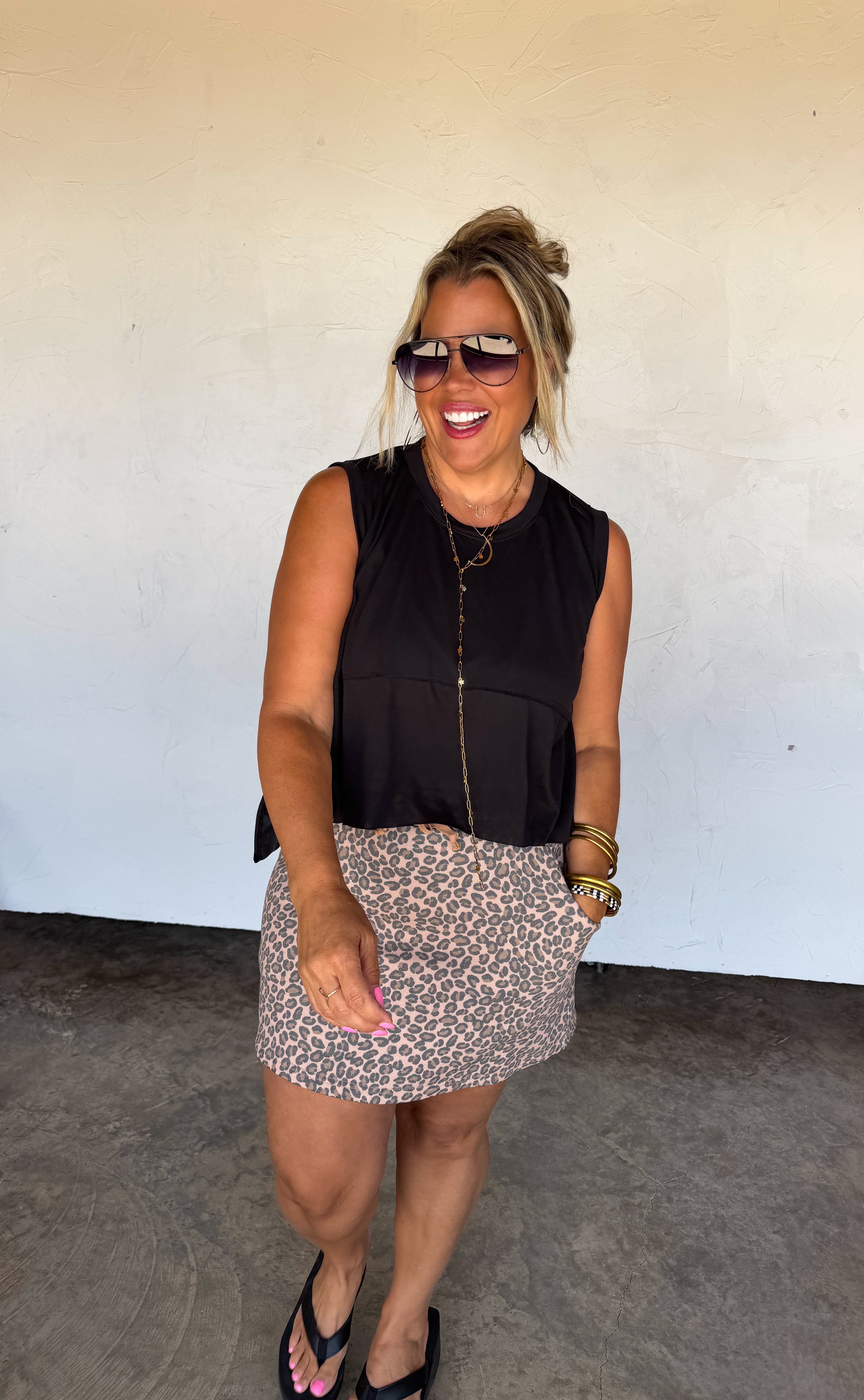 PRE-ORDER:WILD SIDE CHEETAH SKIRT