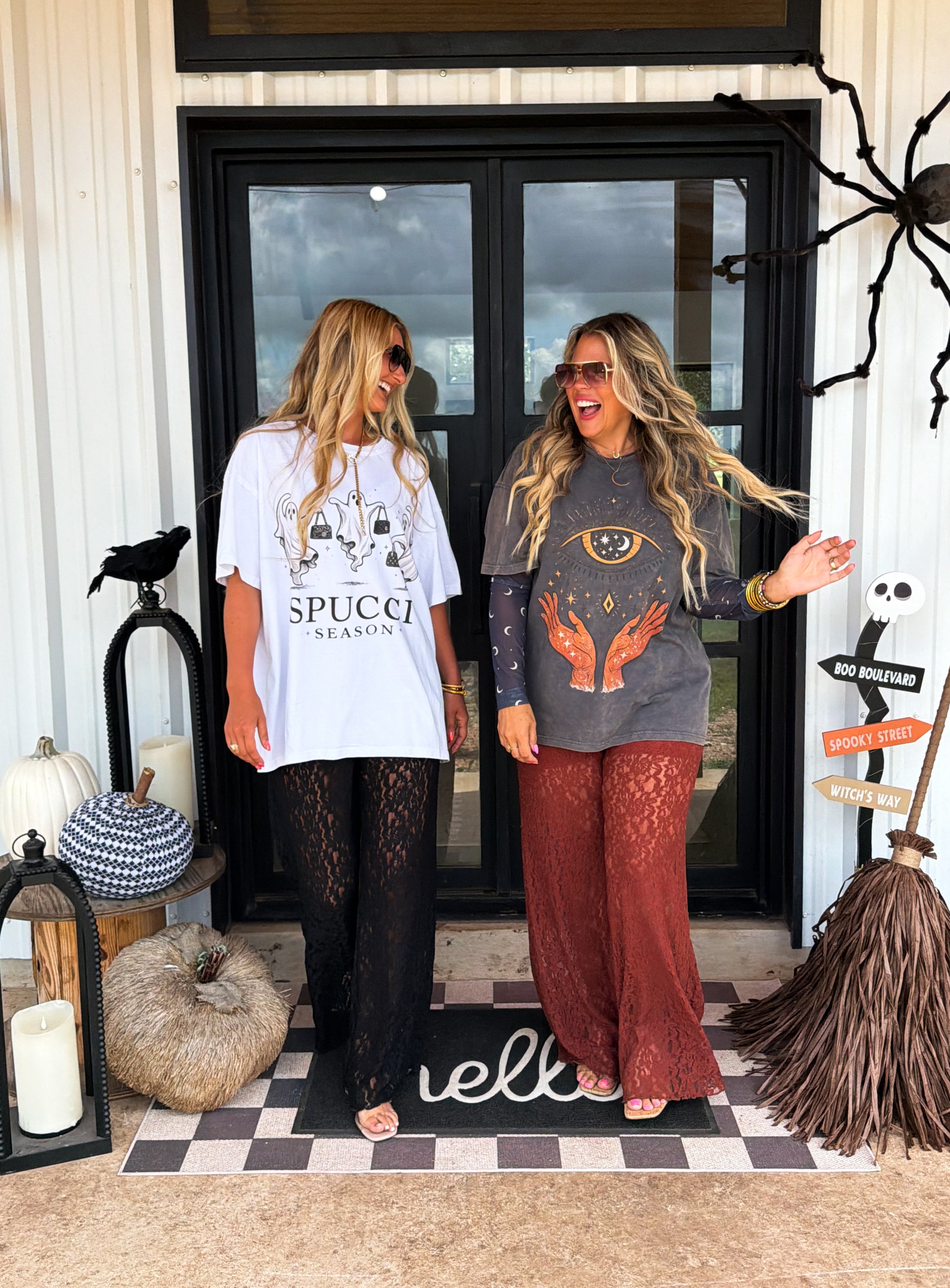 PRE-ORDER: ENCHANTED EVENING LACE PANTS