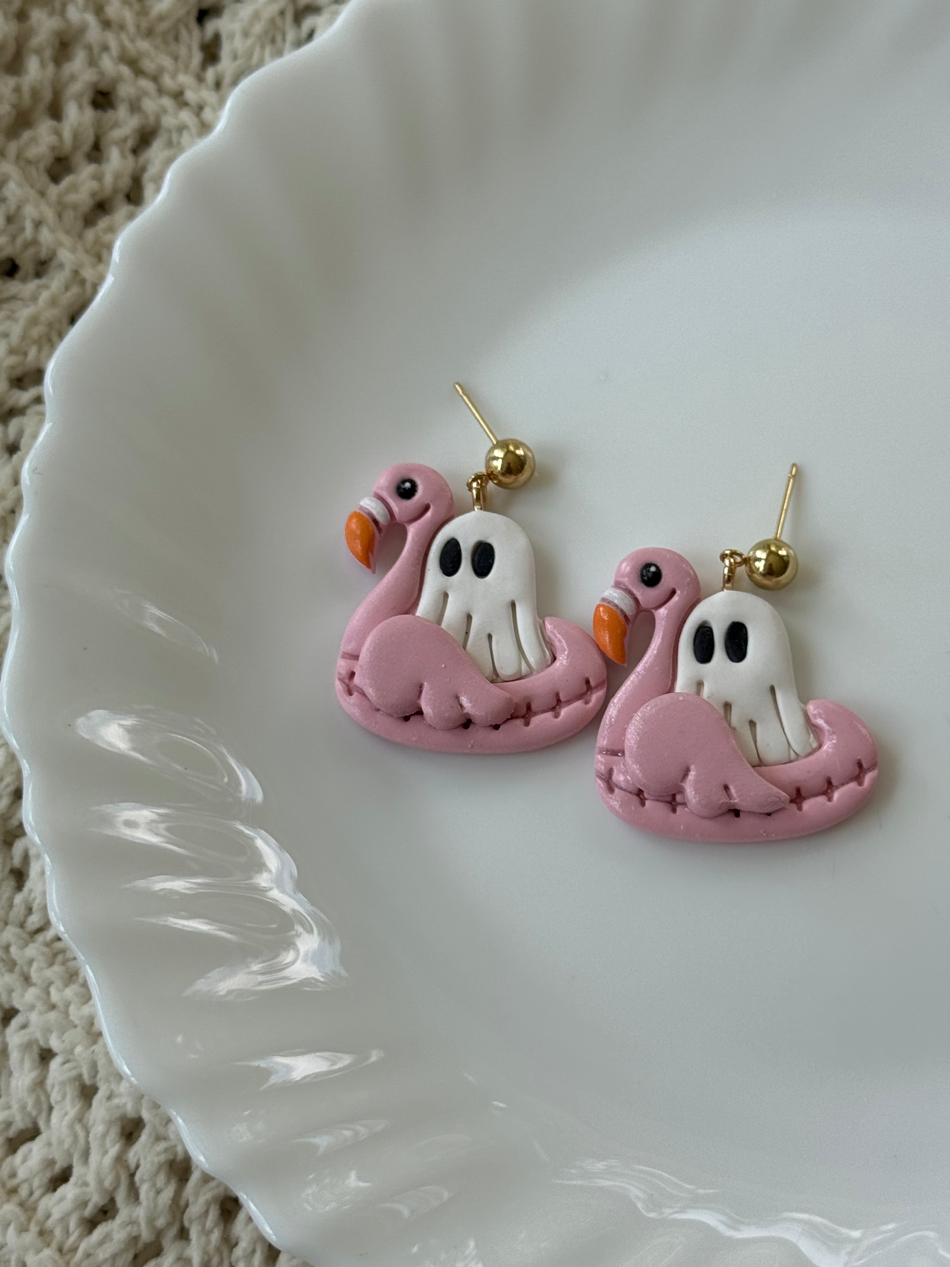 Pink Float Ghost