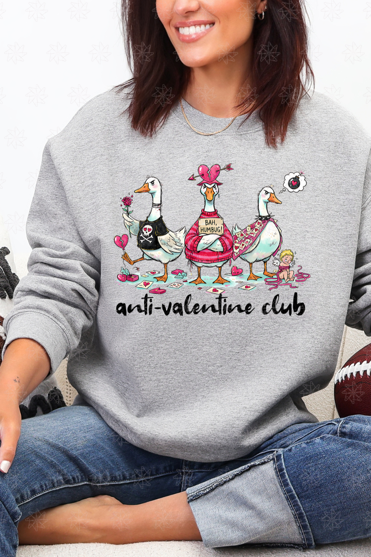 Anti Valentine Club Sweatshirt