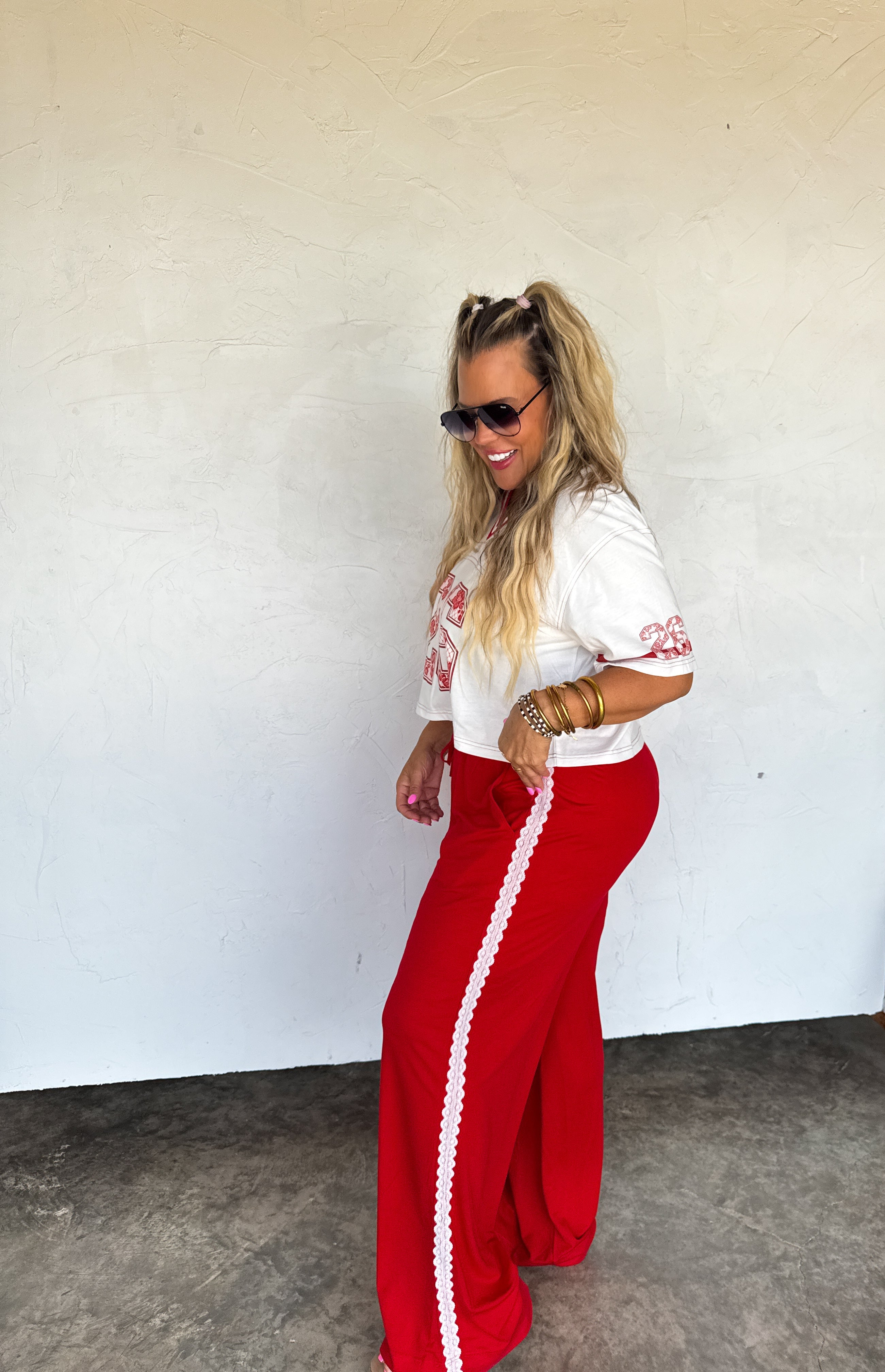 PRE-ORDER: RALLY GIRL TRACK PANTS