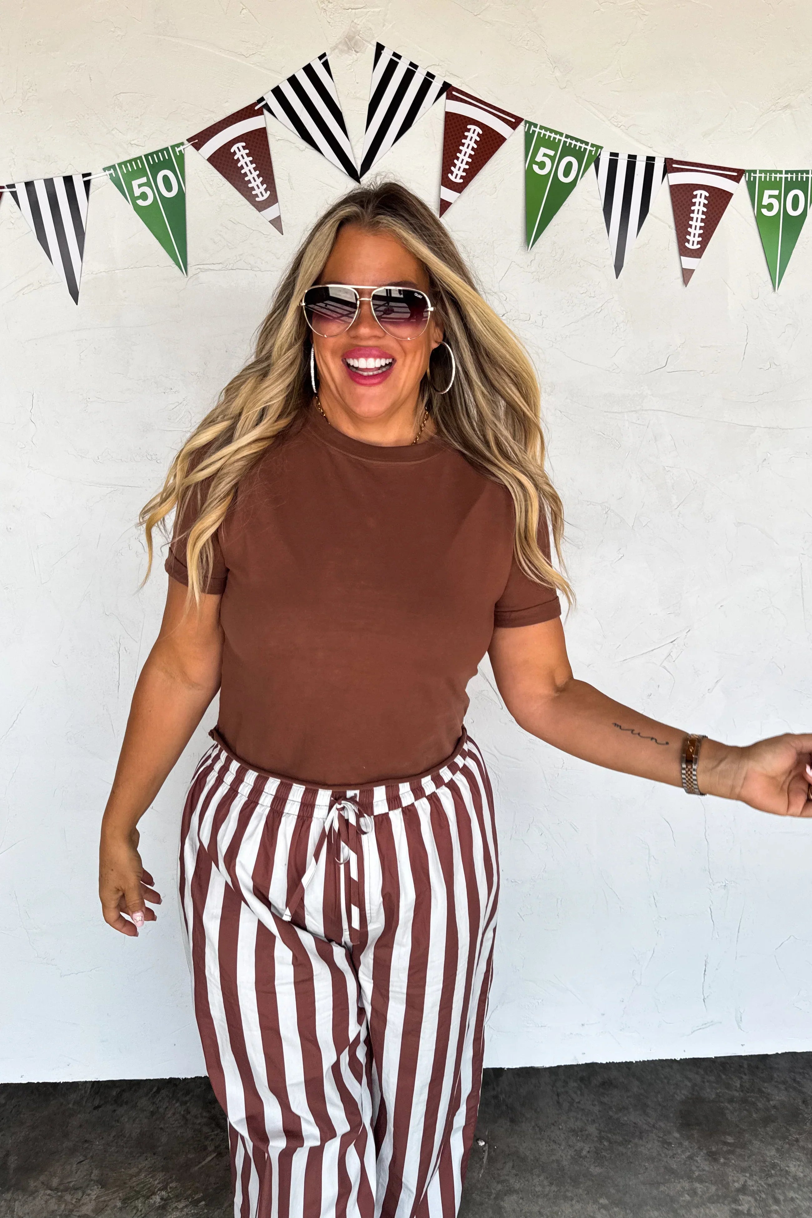 PRE-ORDER: Tailgate Stripe Boxer Pants