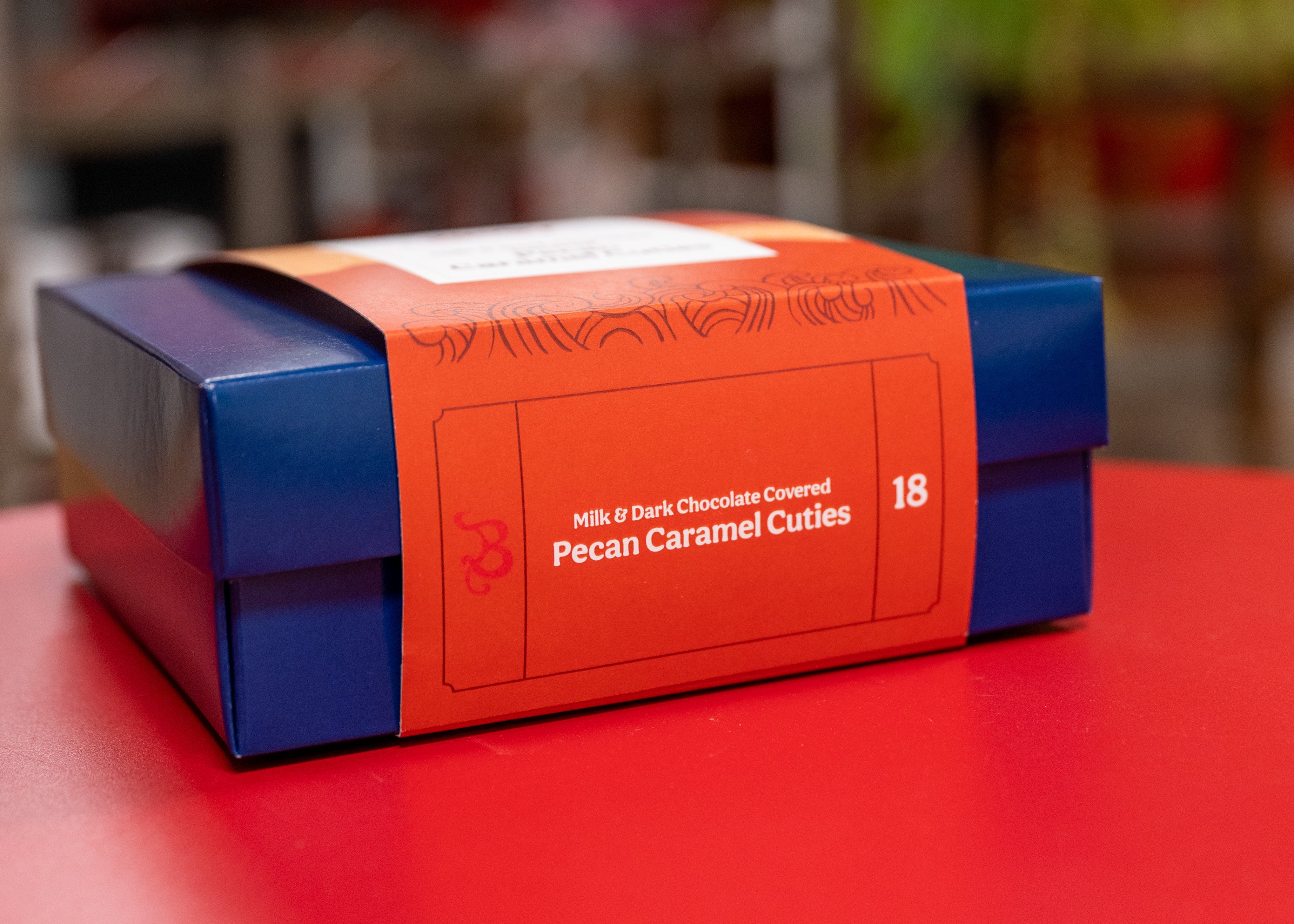 Chocolate Pecan Caramel Cuties Gift Box