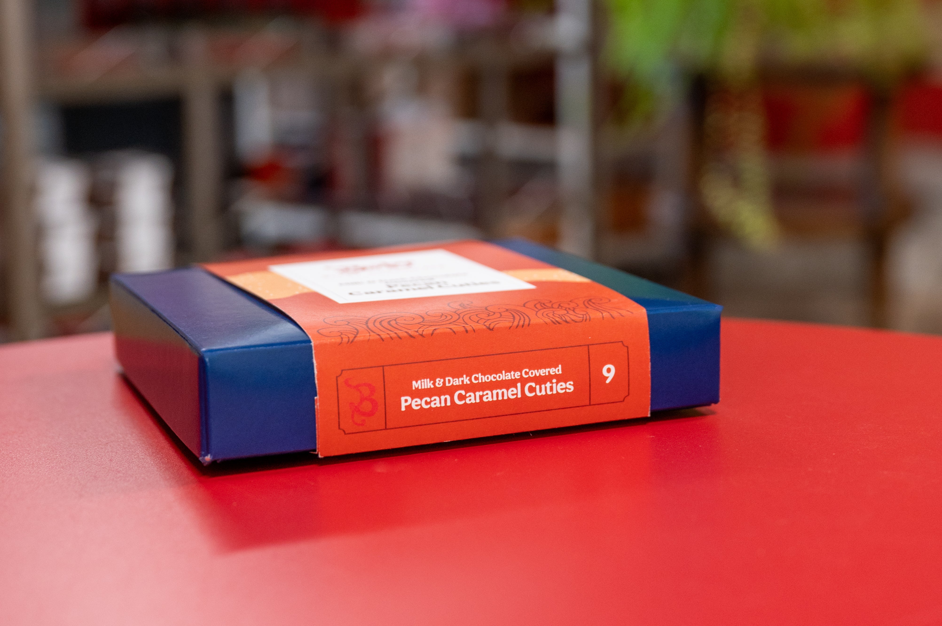 Chocolate Pecan Caramel Cuties Gift Box