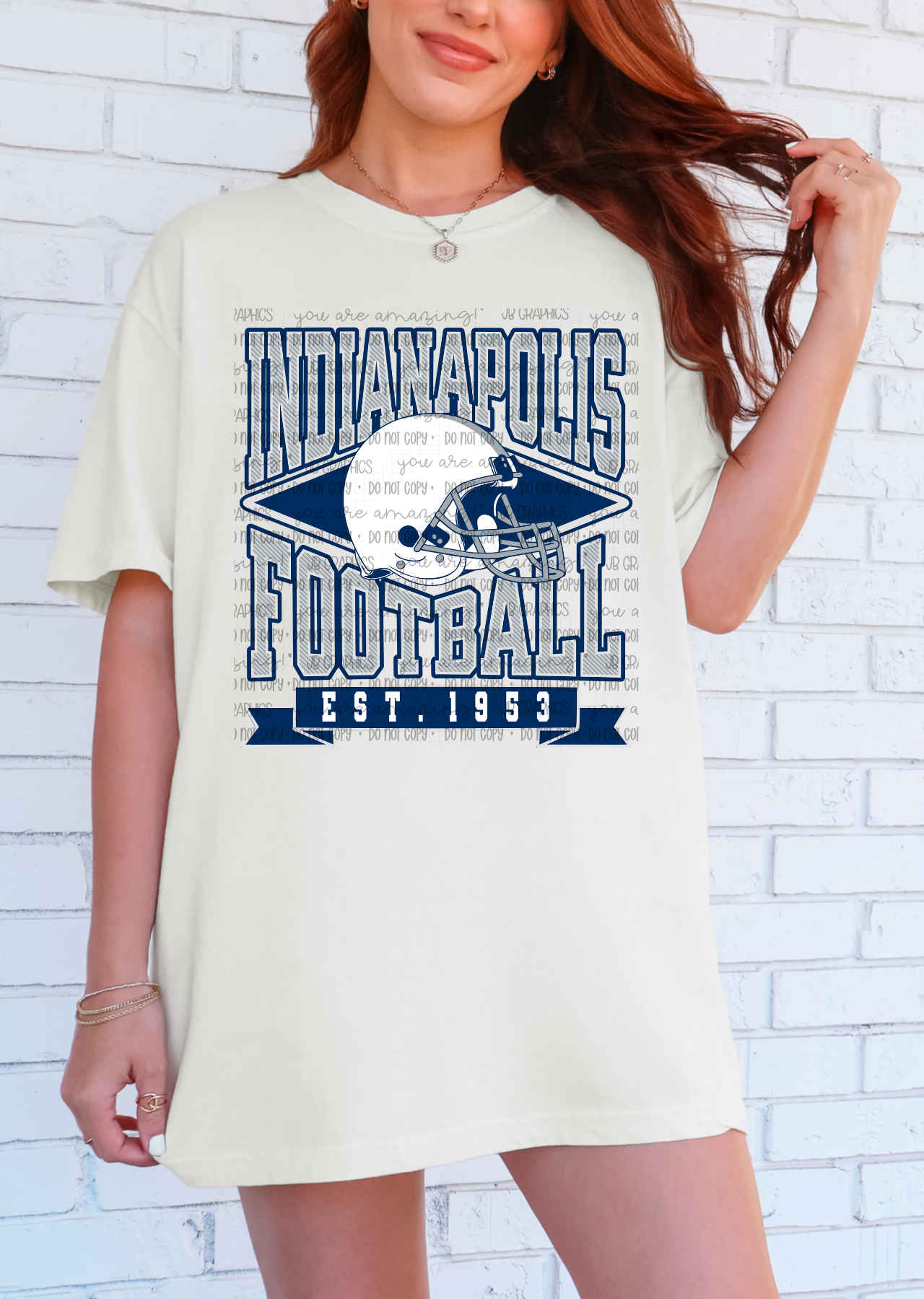 Blue Stampede Game Day Tee