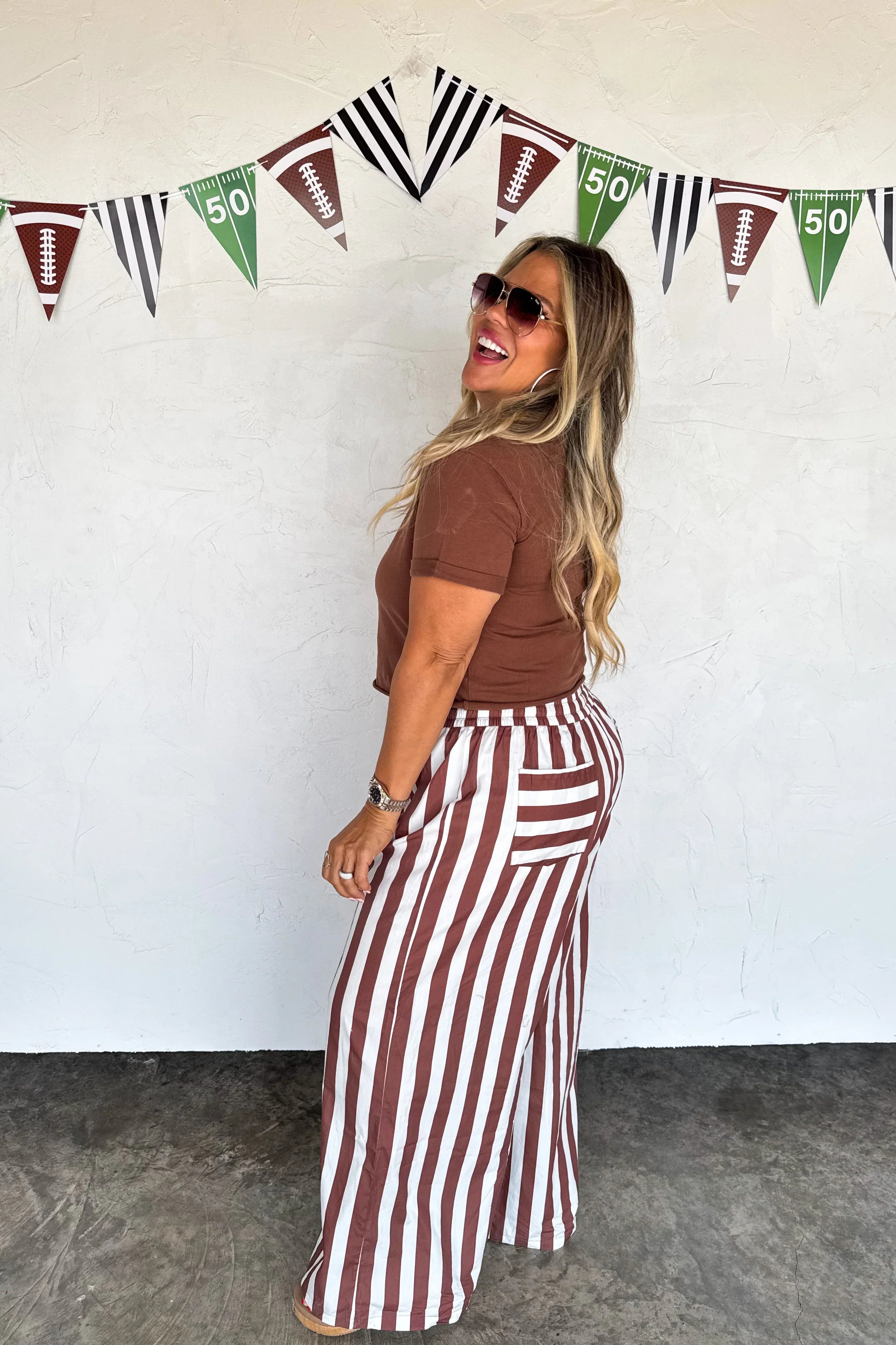 PRE-ORDER: Tailgate Stripe Boxer Pants