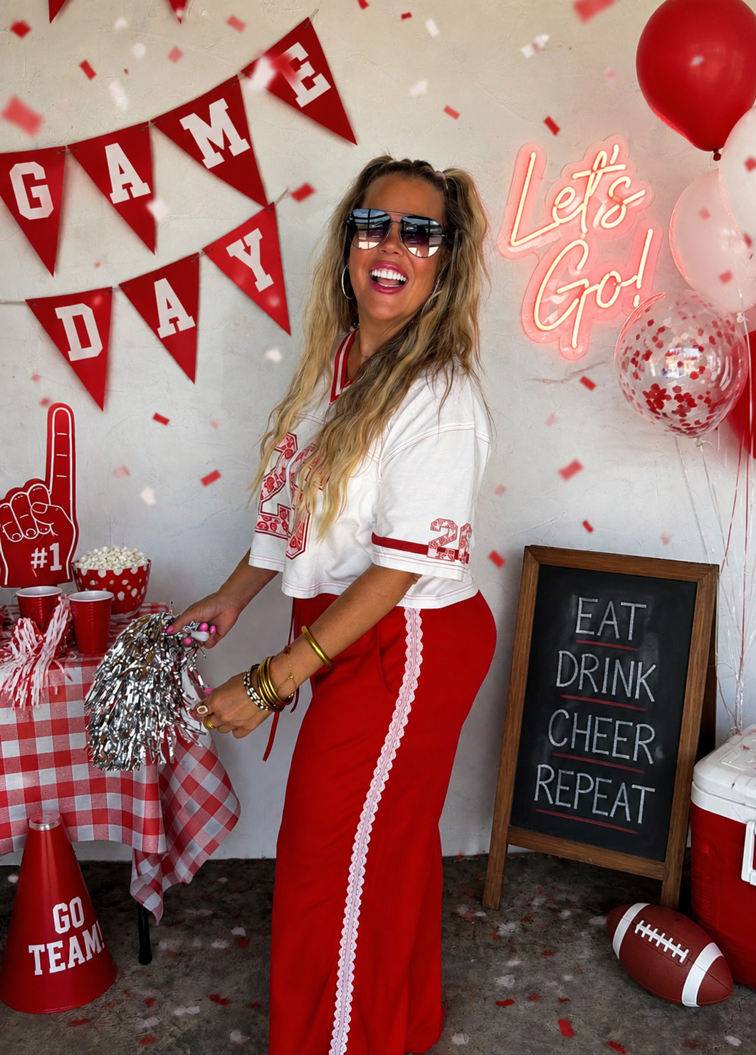 PRE-ORDER: RALLY GIRL TRACK PANTS