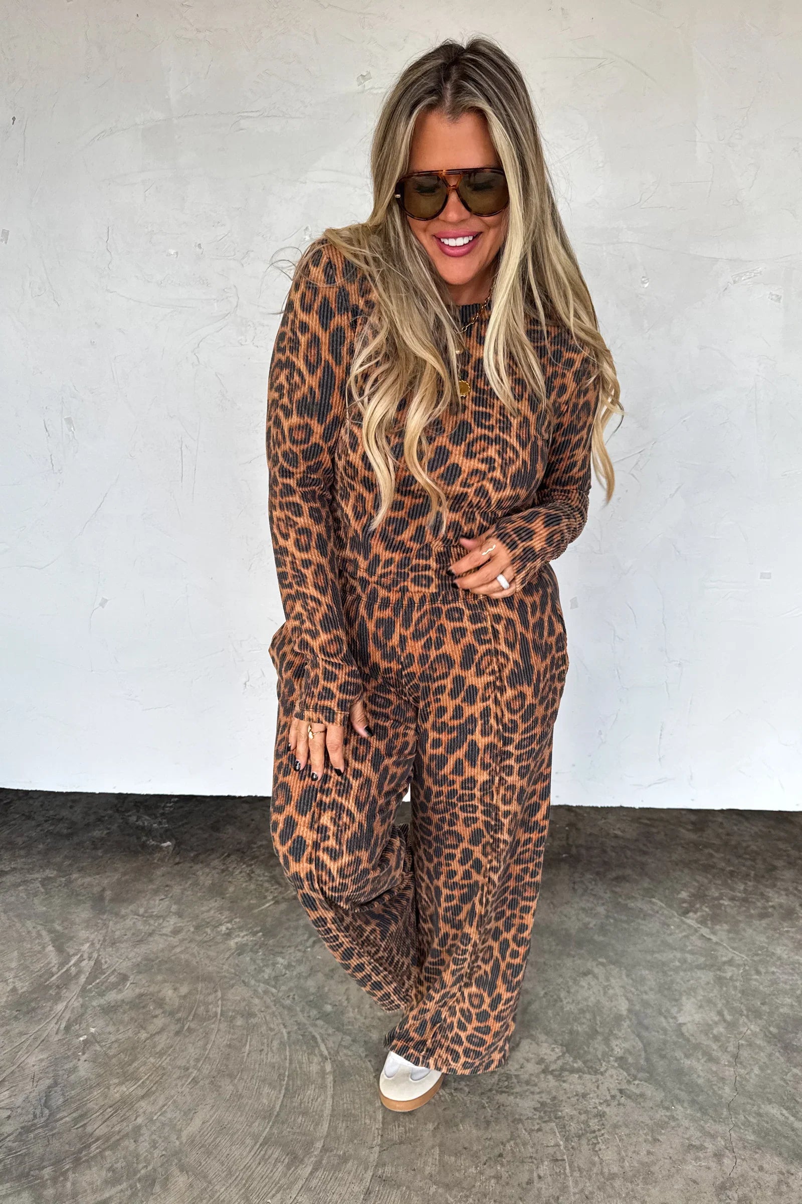 PRE-ORDER: Haven Cheetah Lounge Set