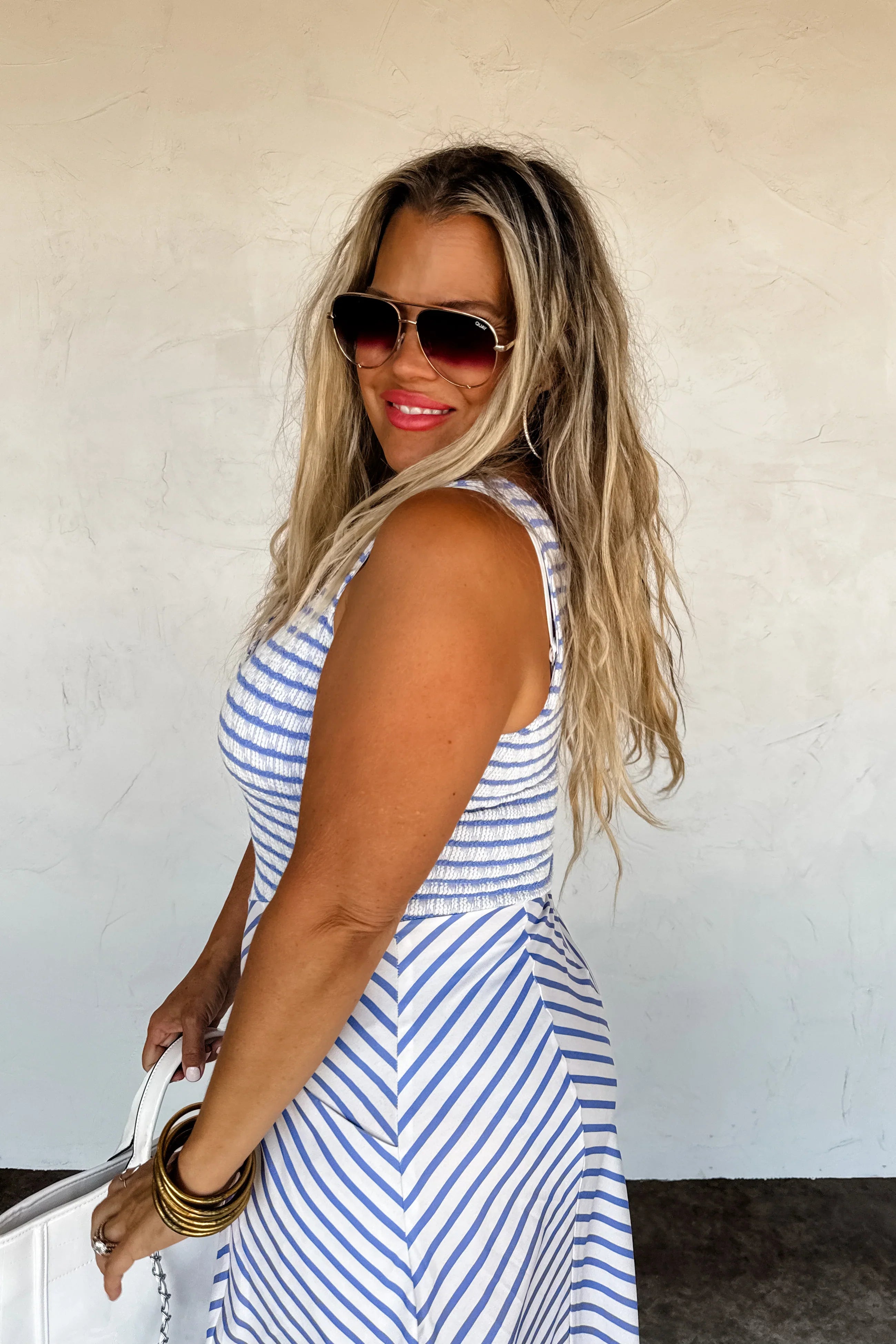 PRE-ORDER: Luciana Stripe Dress