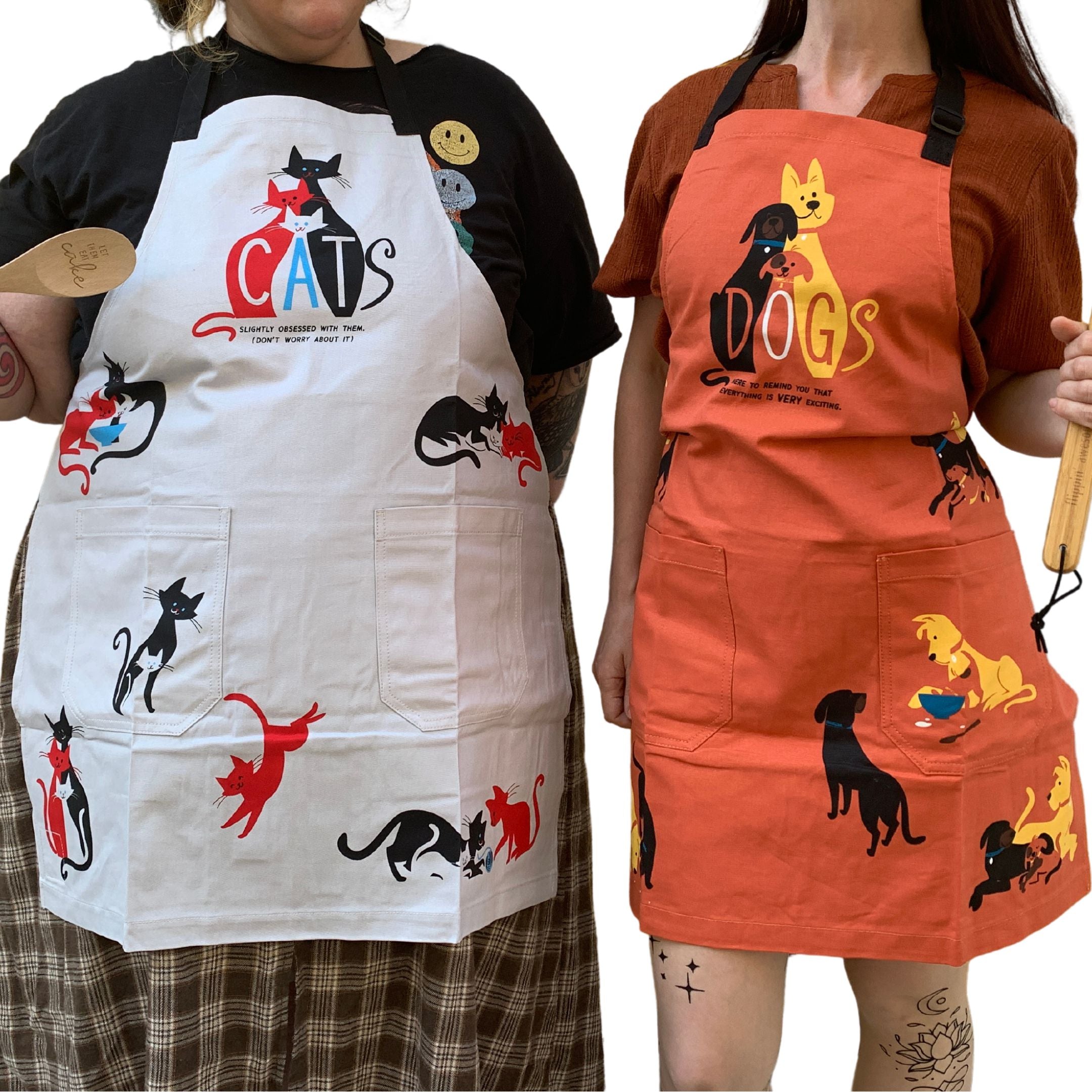 Cats. Slightly Obsessed With Them Funny Cooking and BBQ Apron Unisex
