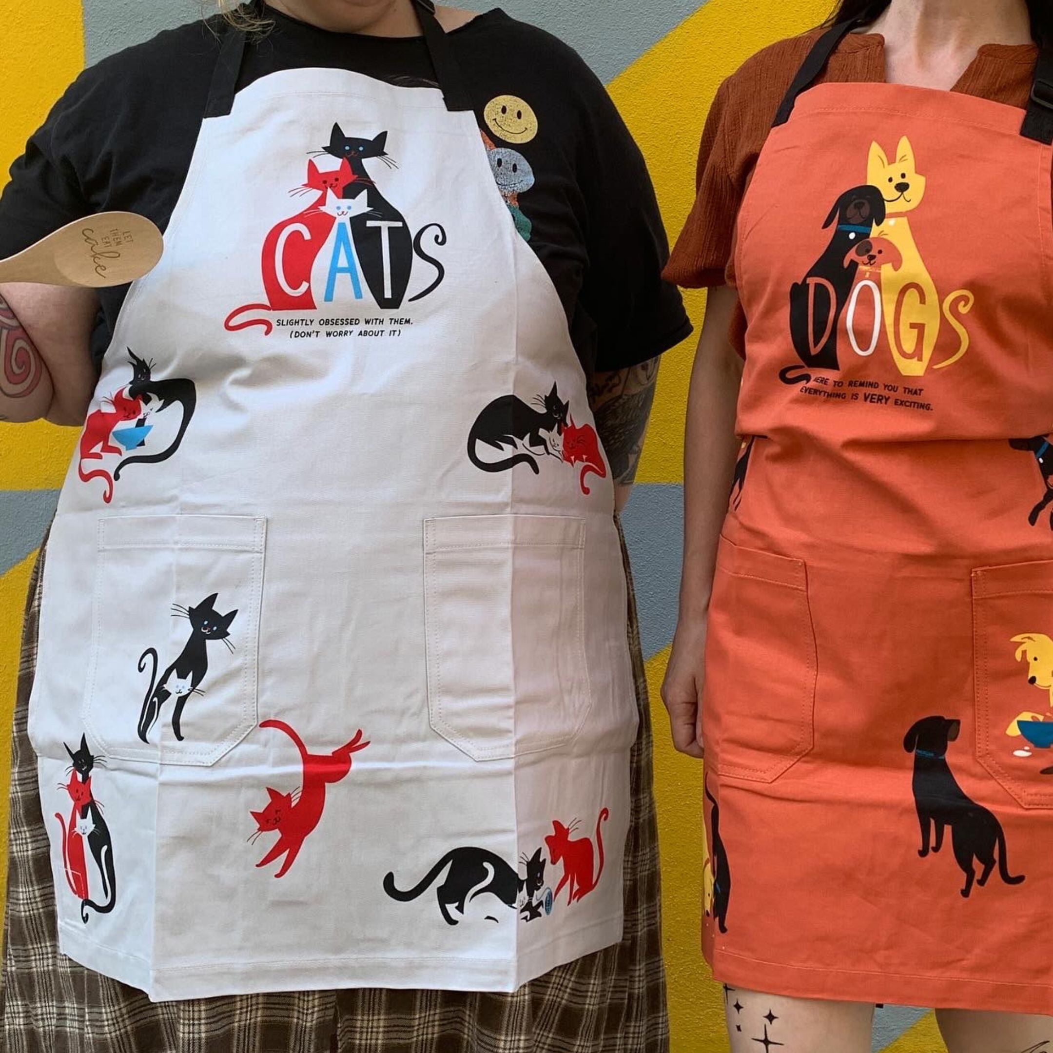 Cats. Slightly Obsessed With Them Funny Cooking and BBQ Apron Unisex