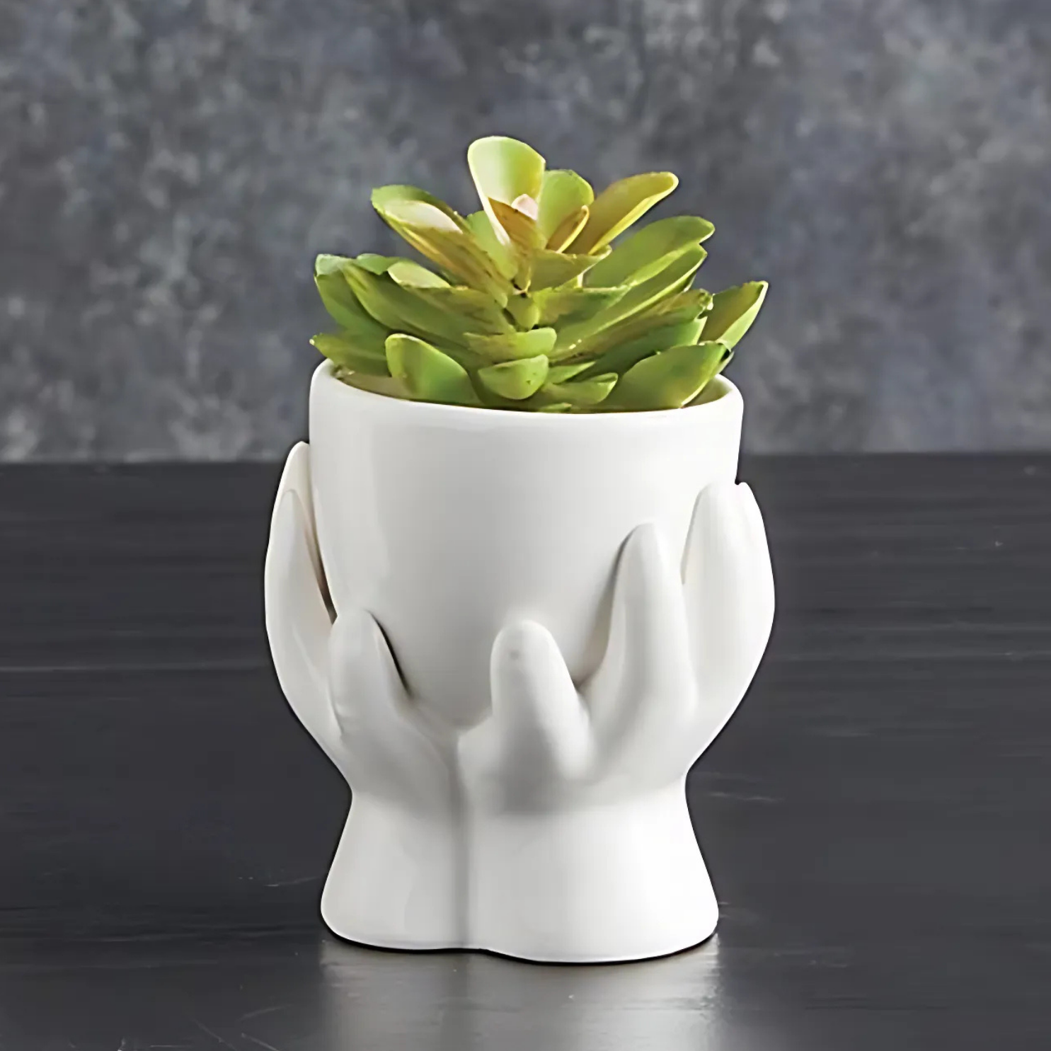 Ceramic Hands Mini Planter