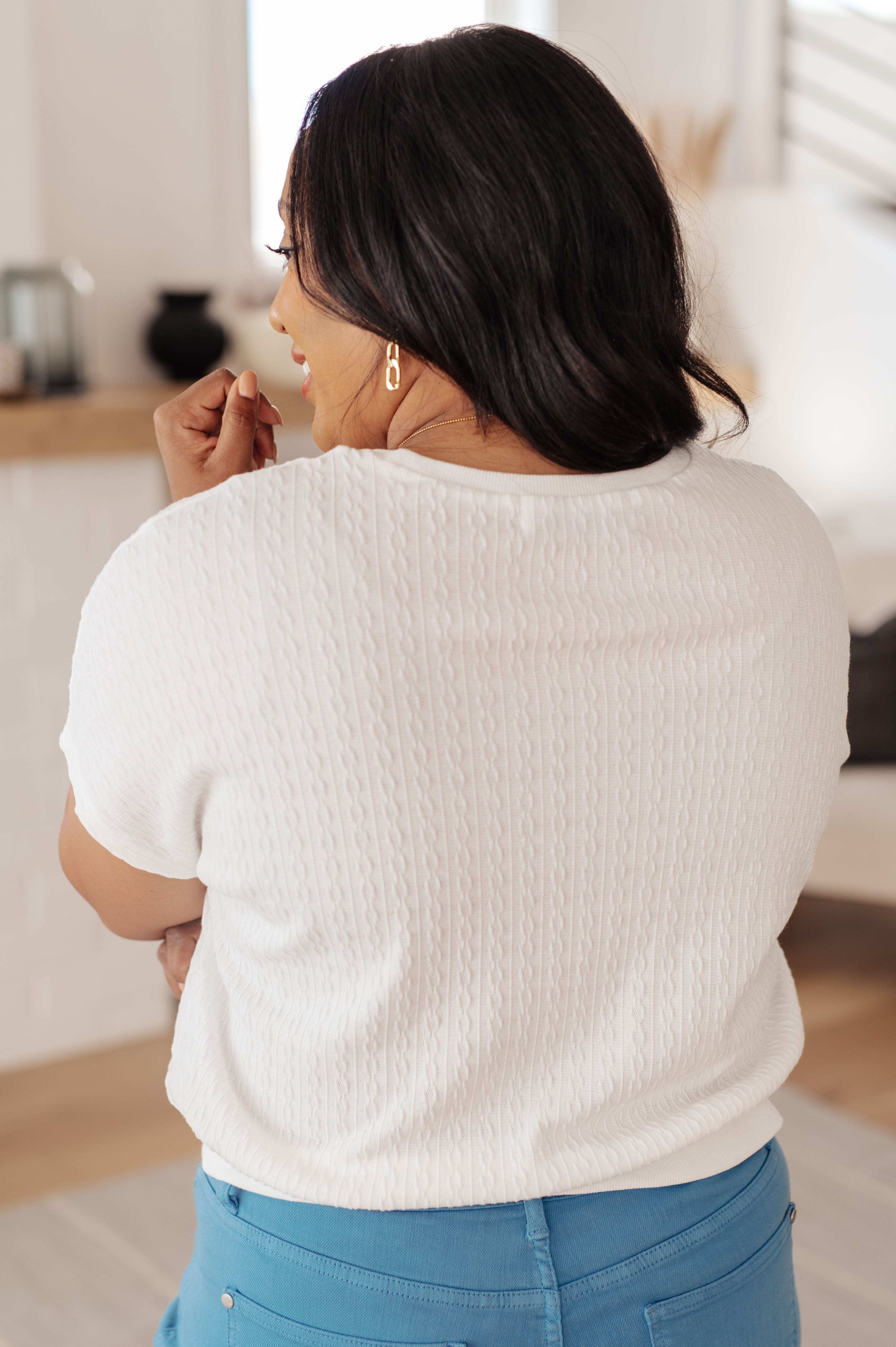 Clearly Classic Short Sleeve Top