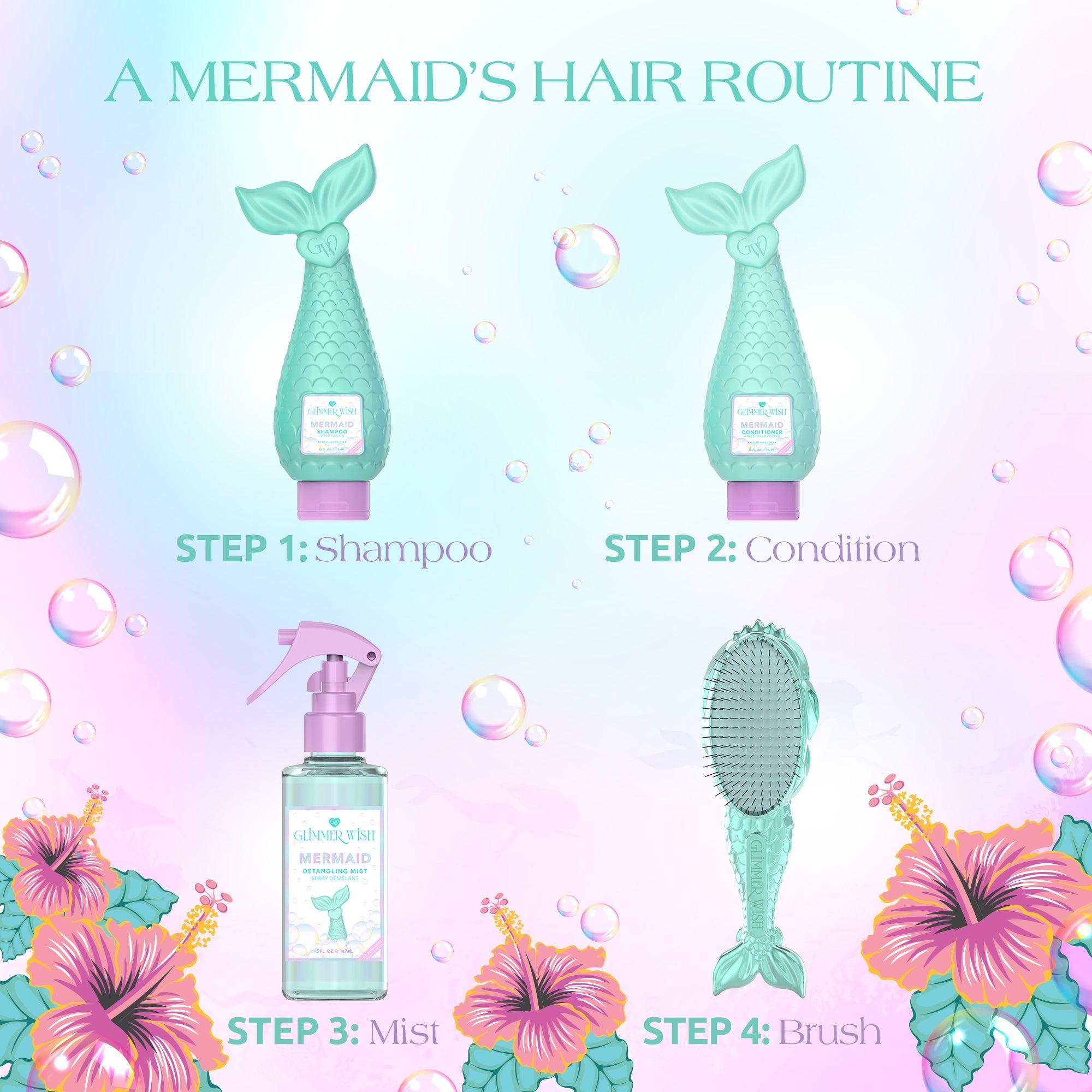 Mermaid Hair Detangling Mist