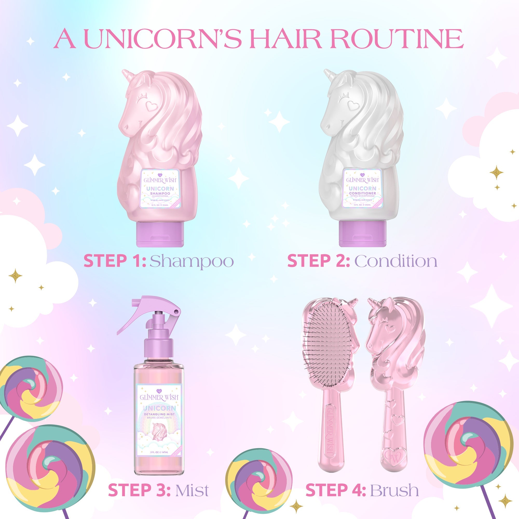 Unicorn Hair Detangling Mist
