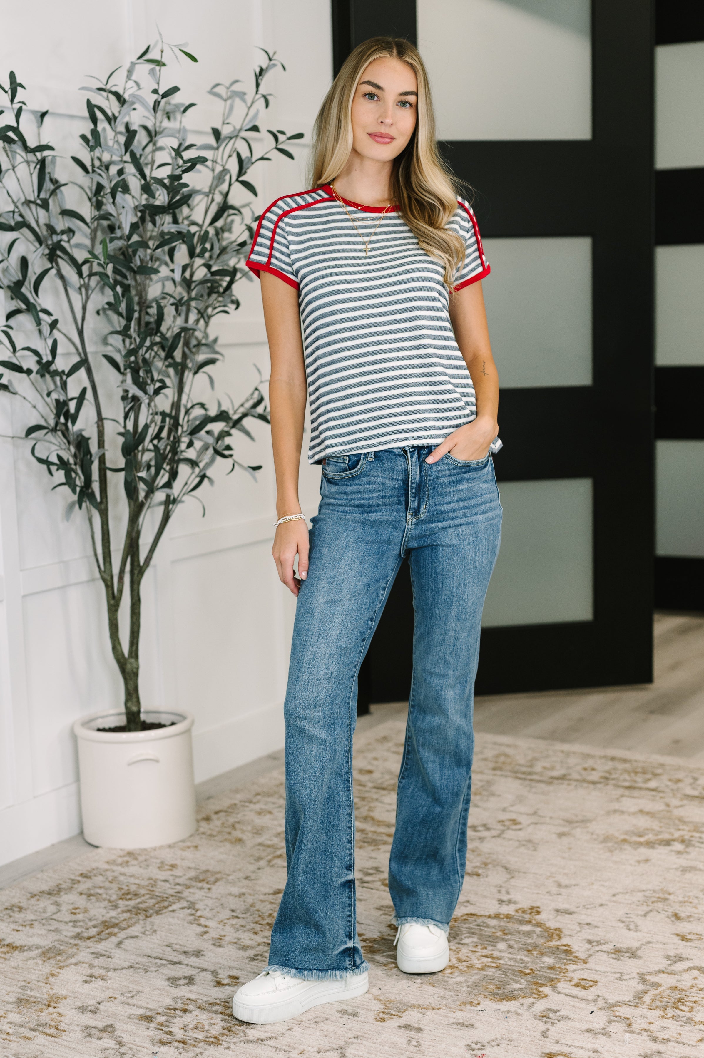Country Stripe Casual Tee