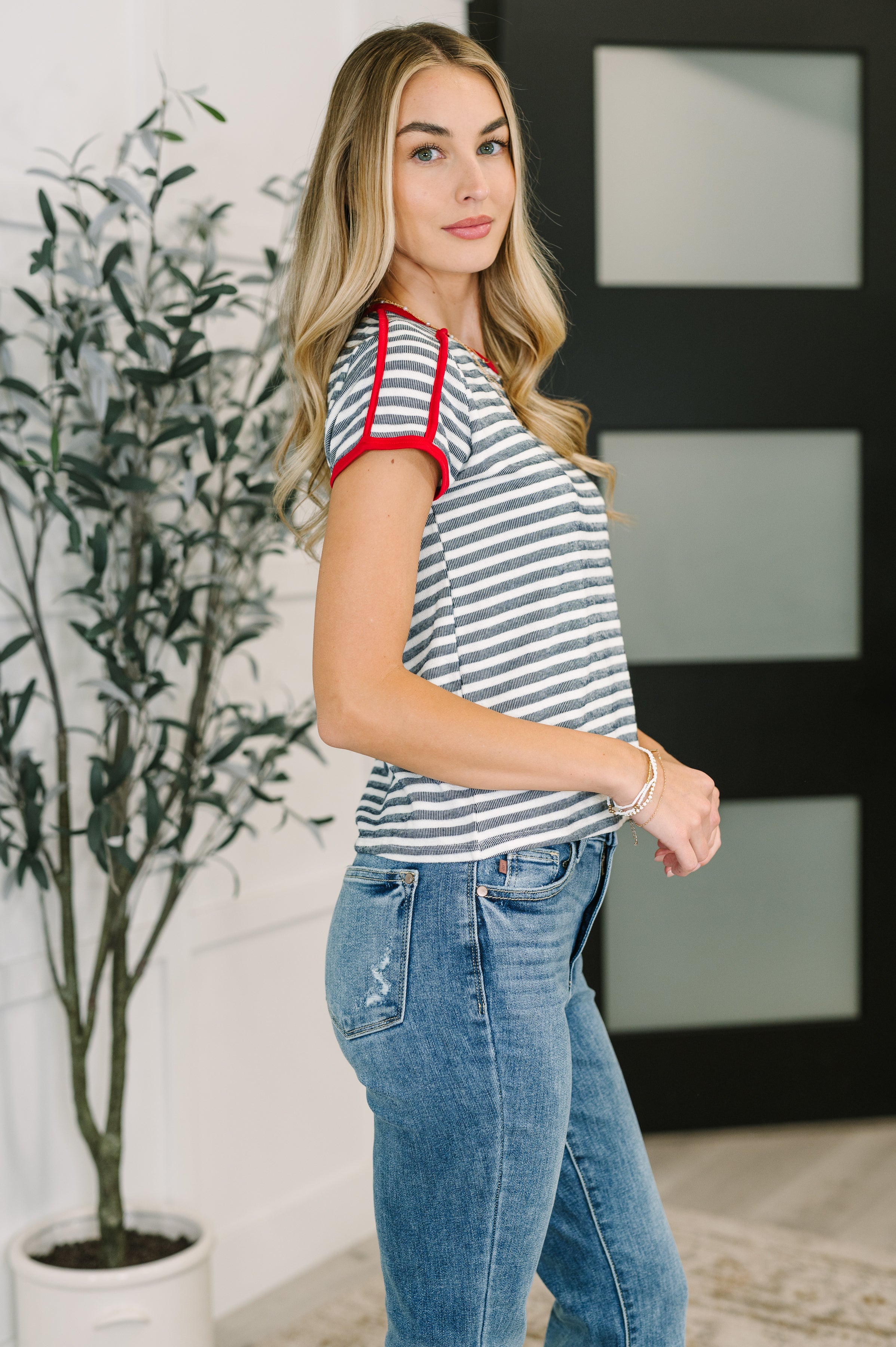 Country Stripe Casual Tee