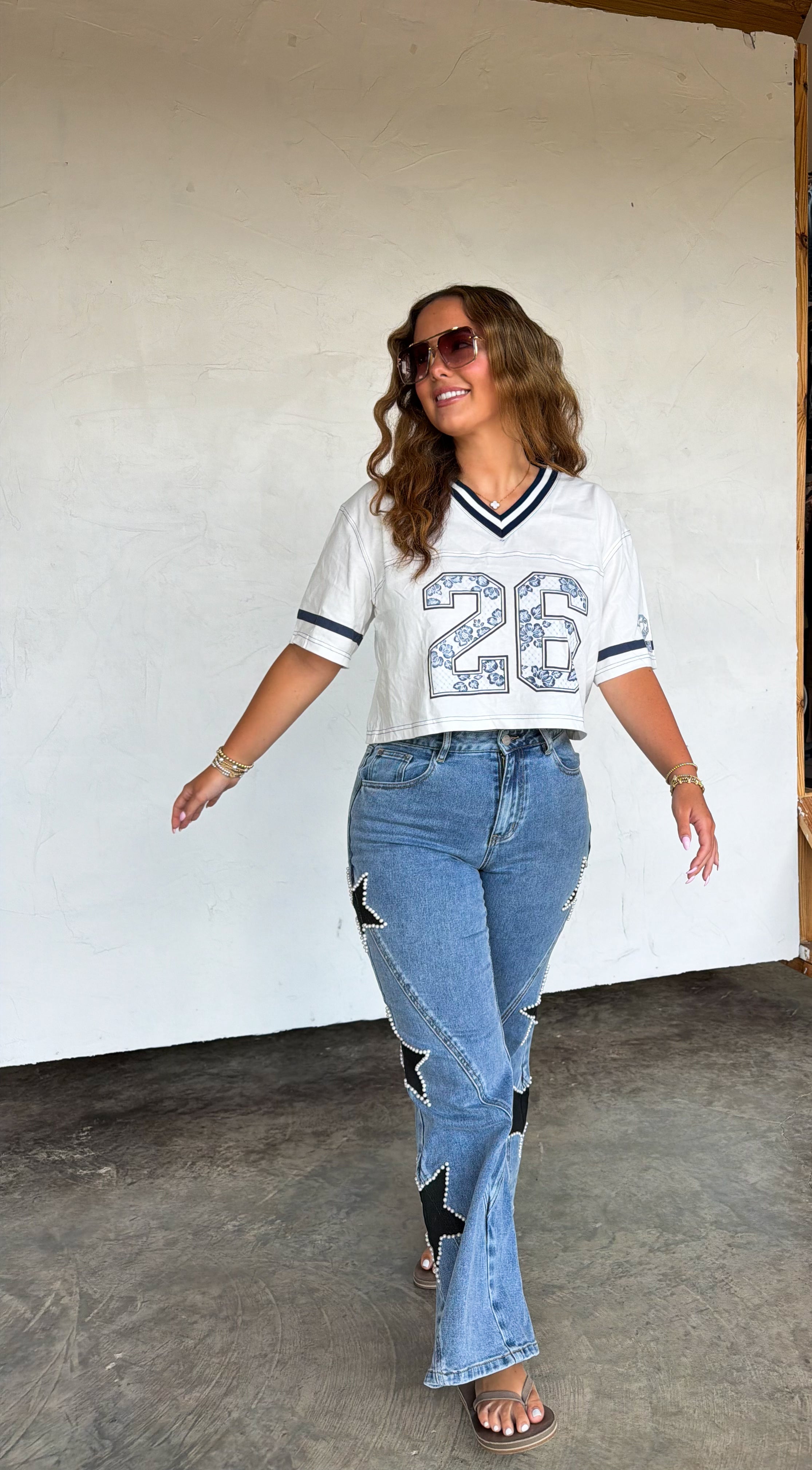 PRE-ORDER: SIDELINE STAR JEANS