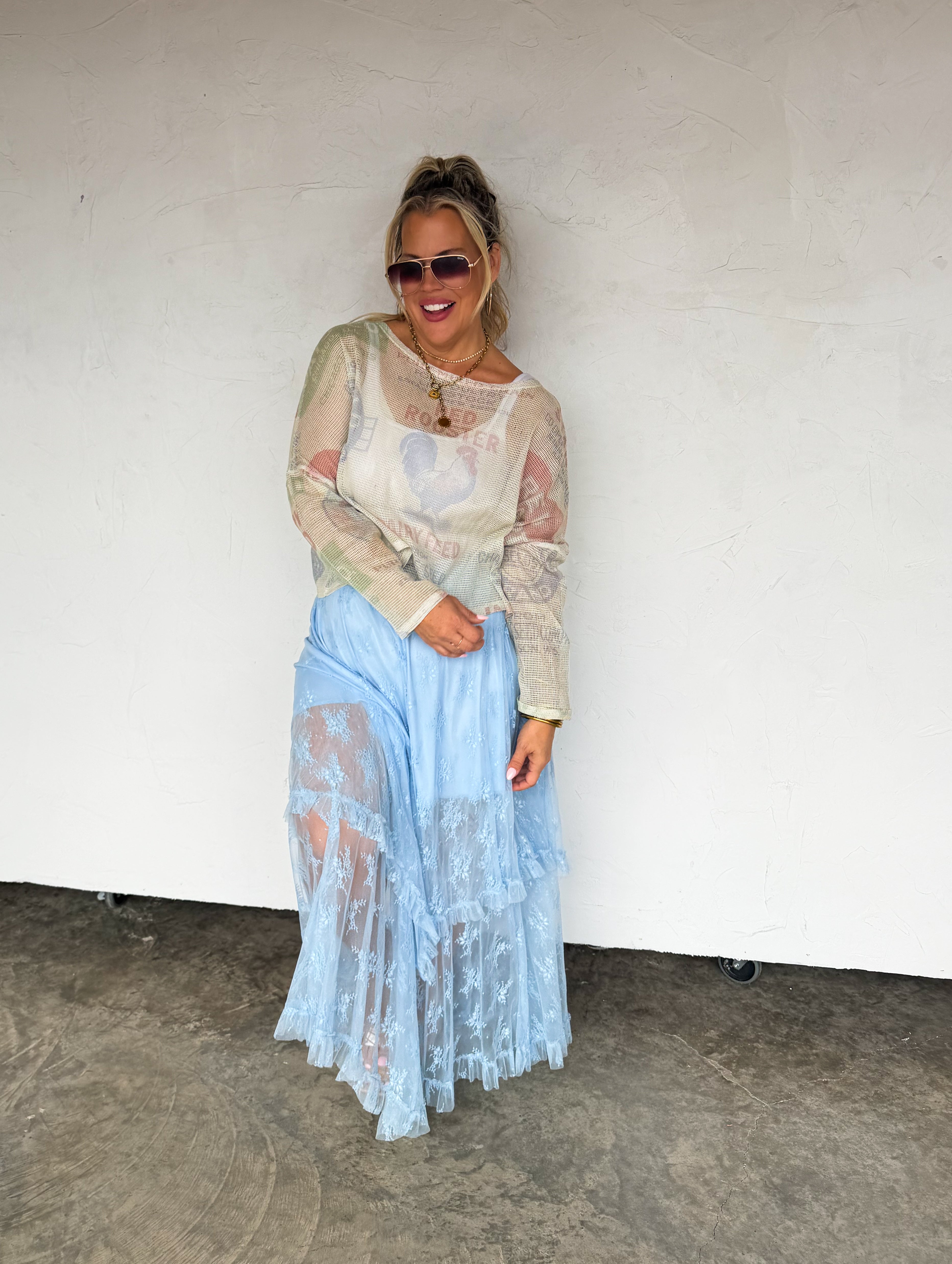 PRE-ORDER: BLOOMING MAXI SKIRT