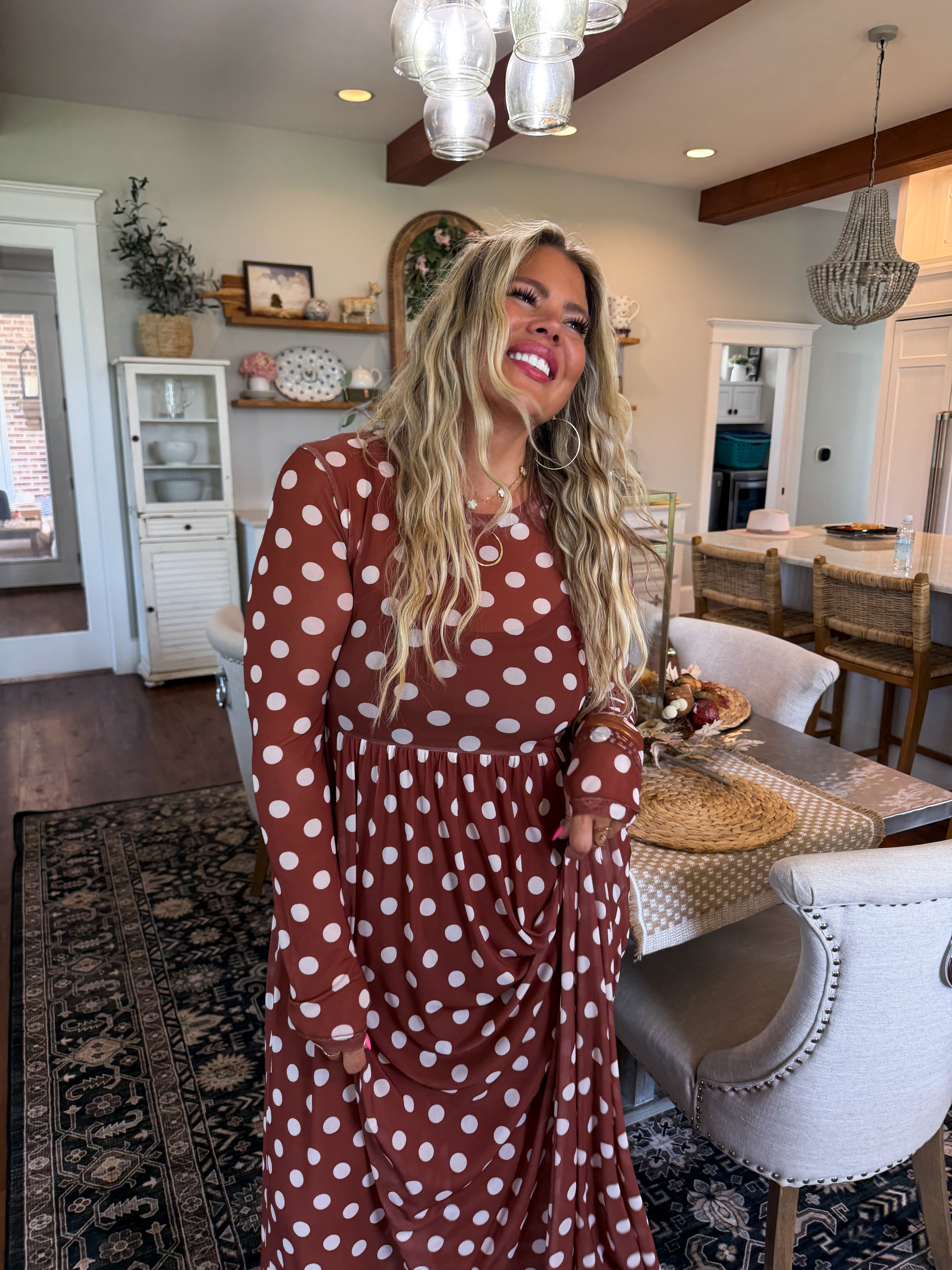 PRE-ORDER: THE COUNTRYSIDE MESH DRESS