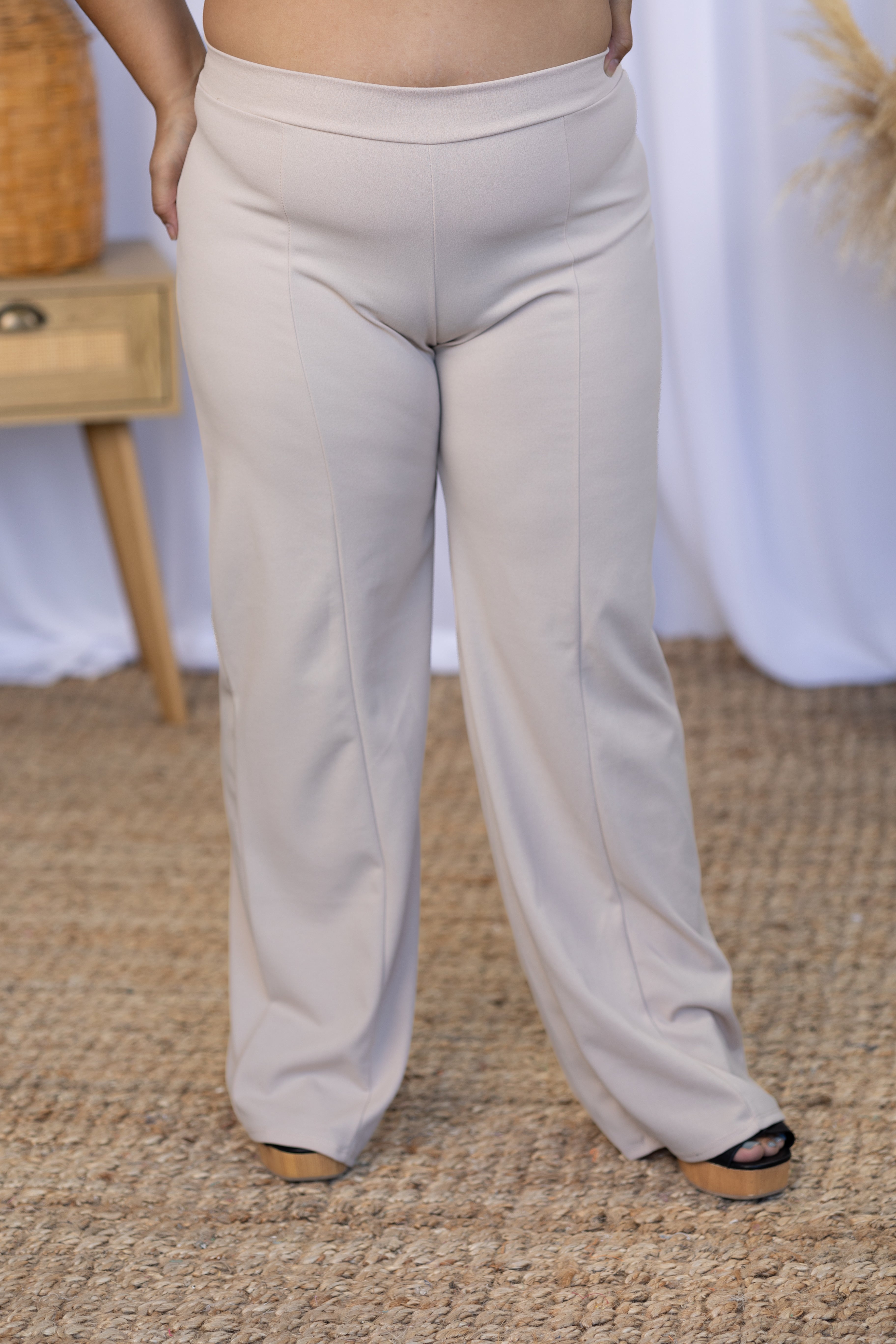 Dress Me Up Taupe Pants