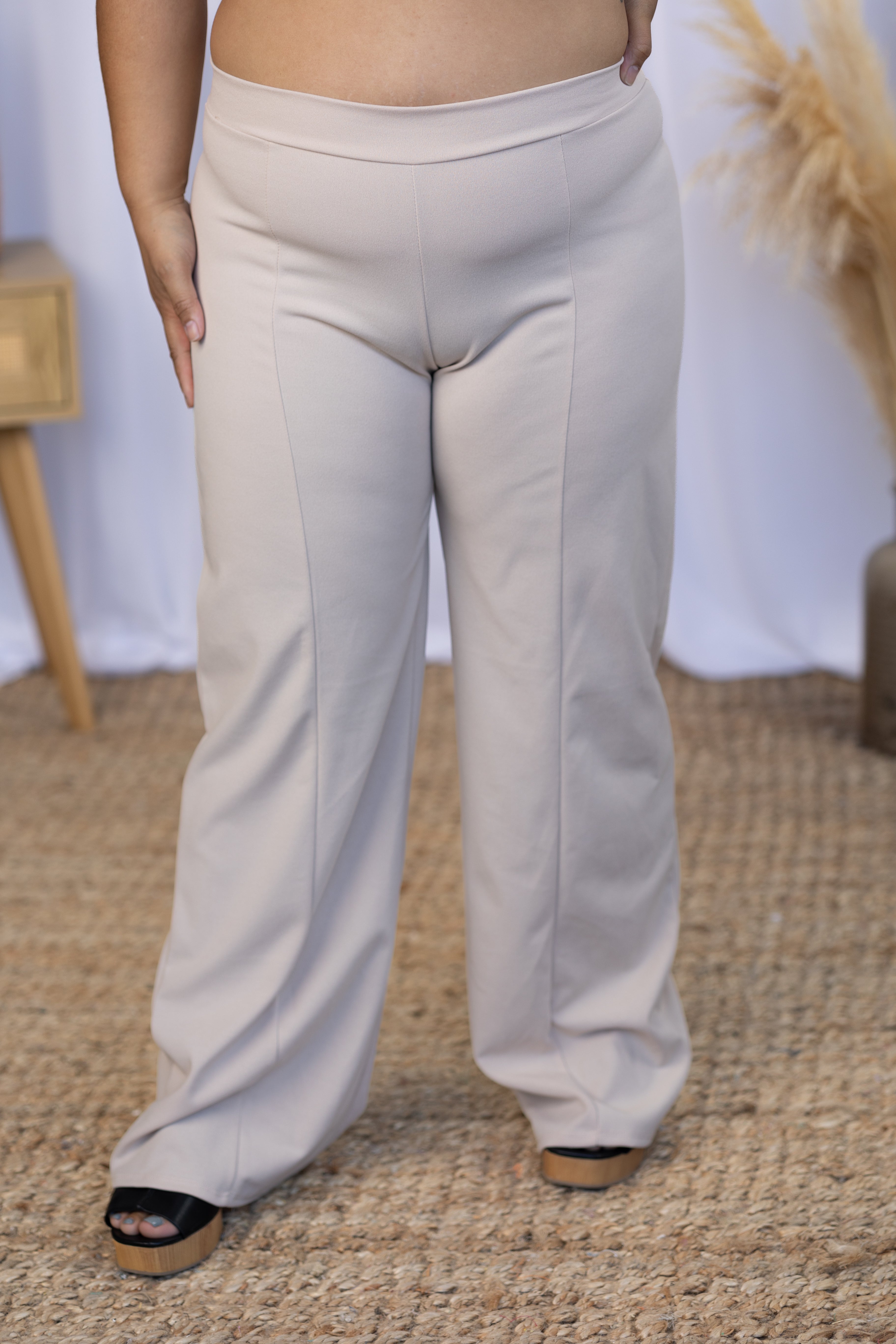 Dress Me Up Taupe Pants