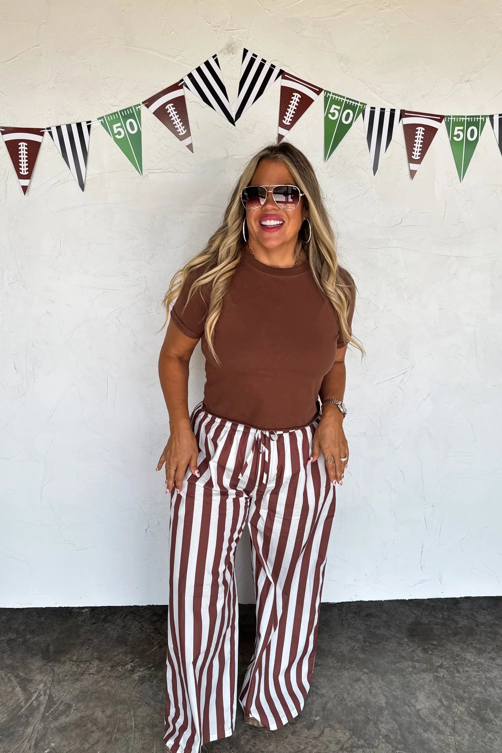PRE-ORDER: Tailgate Stripe Boxer Pants