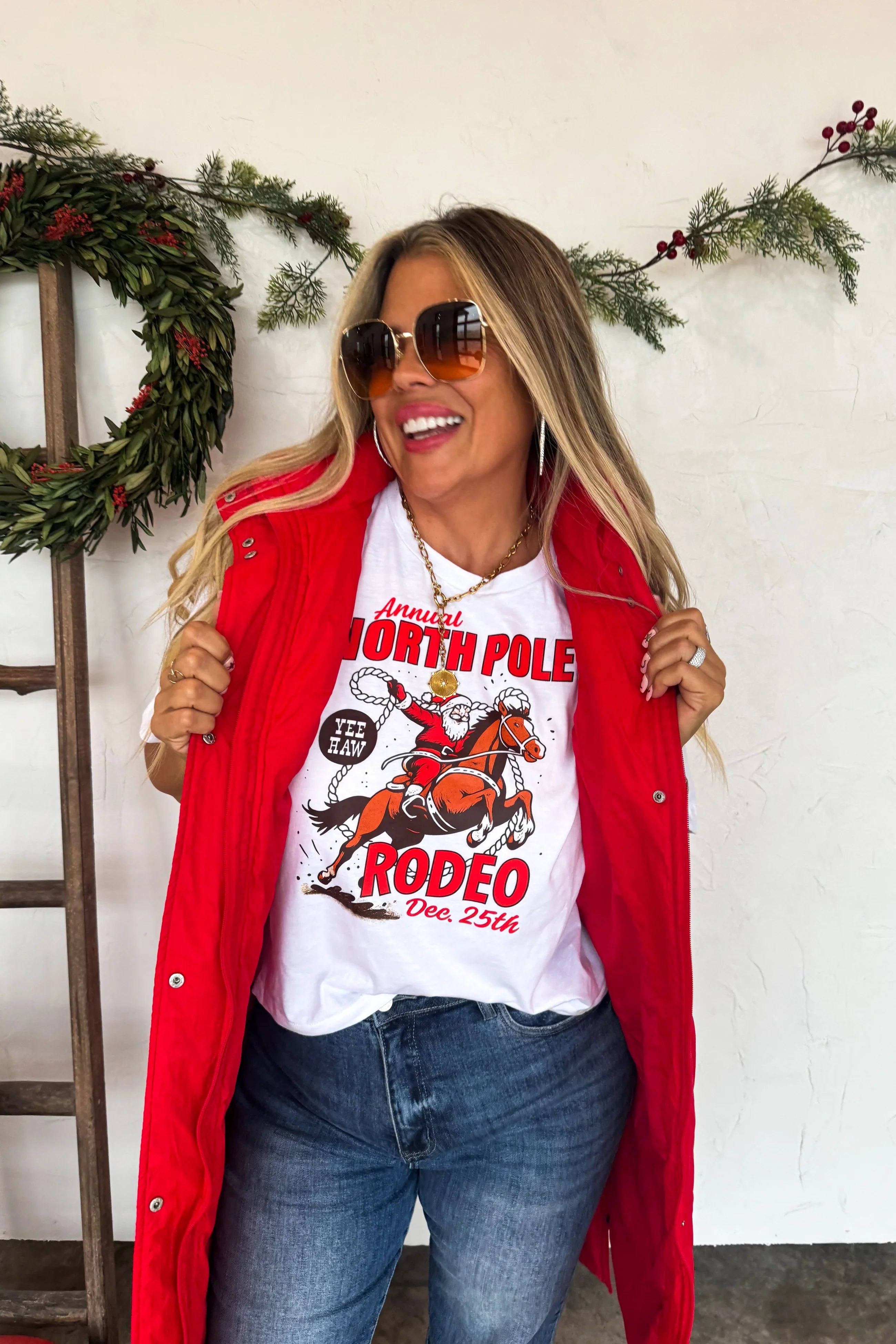 PRE-ORDER: Blakeley Cowgirl Christmas Graphic Tees