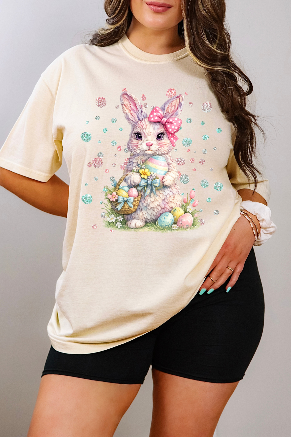 Easter Egg Bunny Tee or Sweatshirt