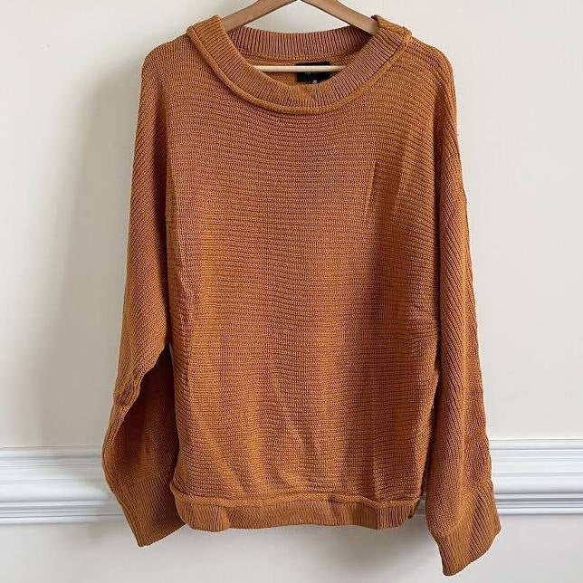 Best Served Sweater in Rust