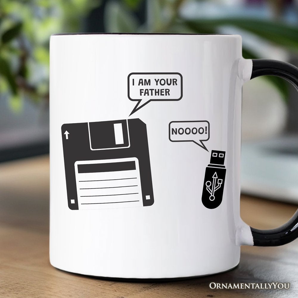 I Am Your Father Floppy Disk Mug