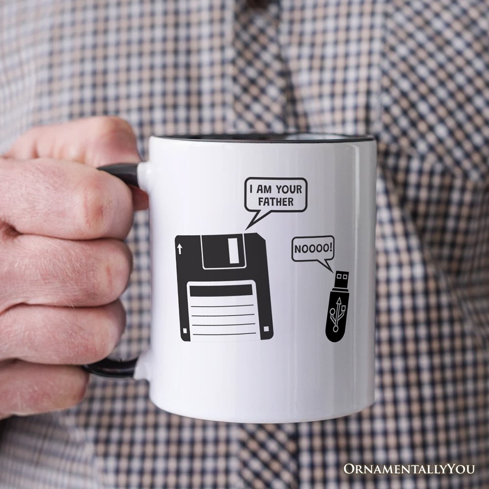 I Am Your Father Floppy Disk Mug
