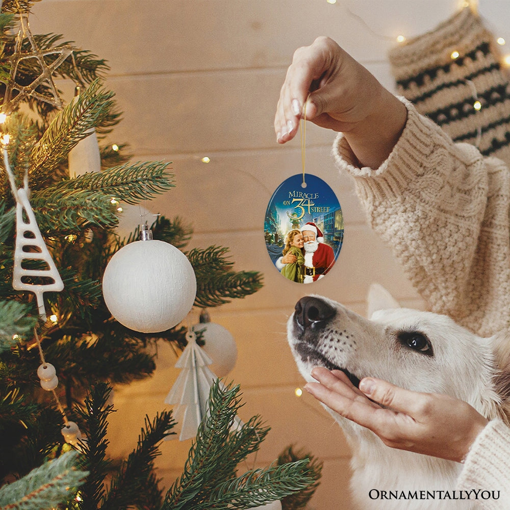 Miracle on 34th Street Christmas Ornament, Nostalgic Classic Movie Gift and Tree Decor