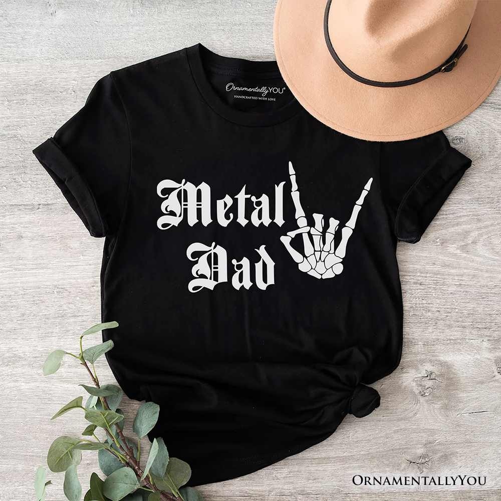 Metal Dad Skeleton T-Shirt