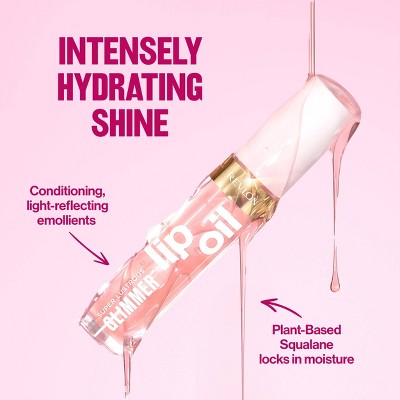 Revlon Super Lustrous Glimmer Lip Oil Moisturizing 004 Gone Rose 0.13 fl oz