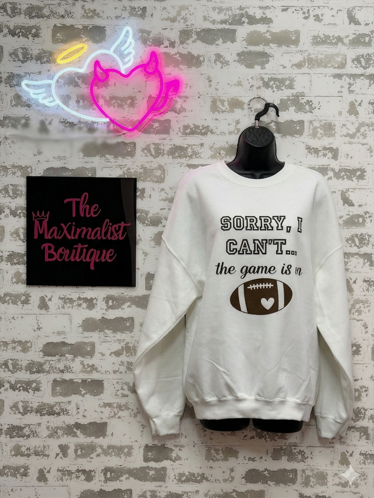 Game Time Excuse Sweatshirt – Football Gameday Fan Gear