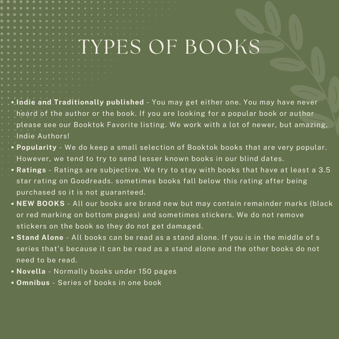 Deluxe New Blind Date with a Book