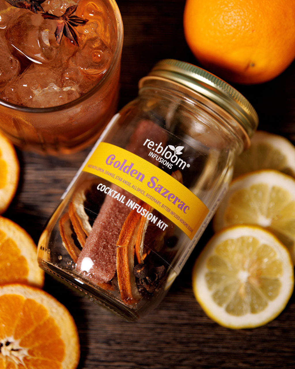 Golden Sazerac Infusion Kit