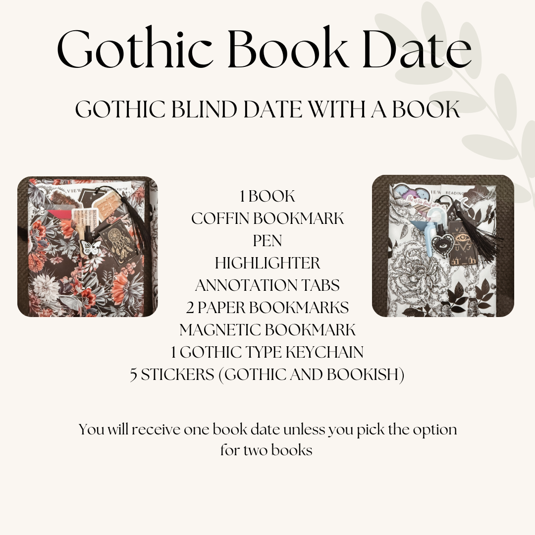 Gothic Themed Blind Date with a Book