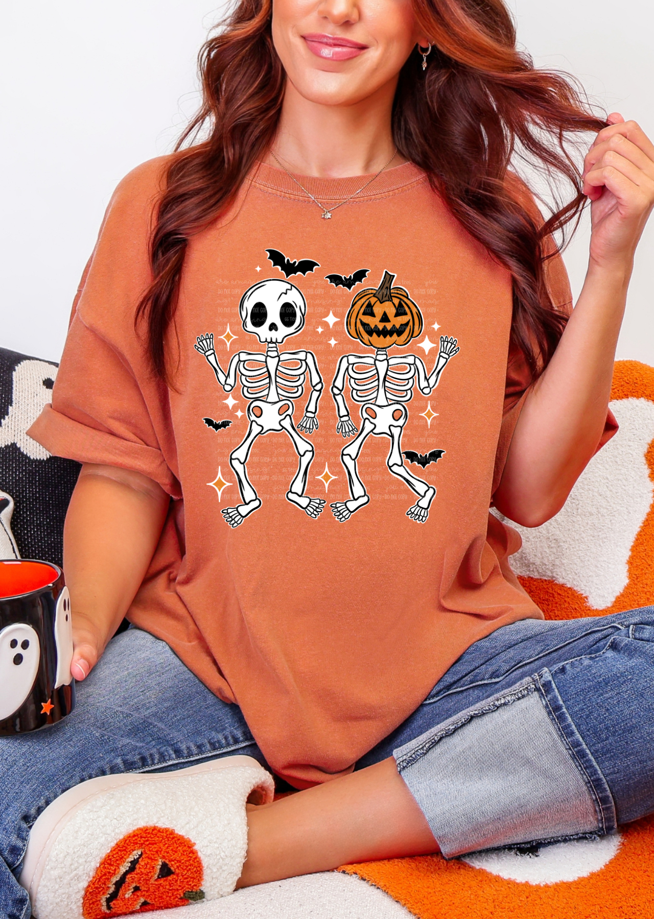 Halloween Skellies Tee