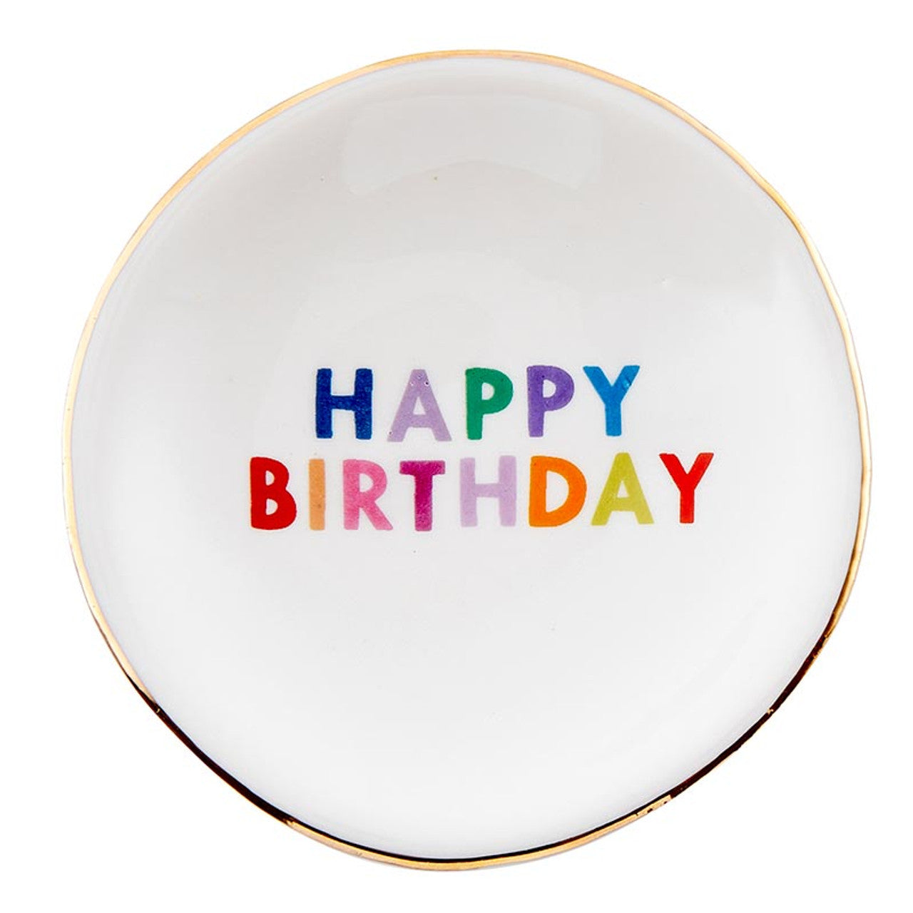 Happy Birthday Trinket Tray & Earring Set