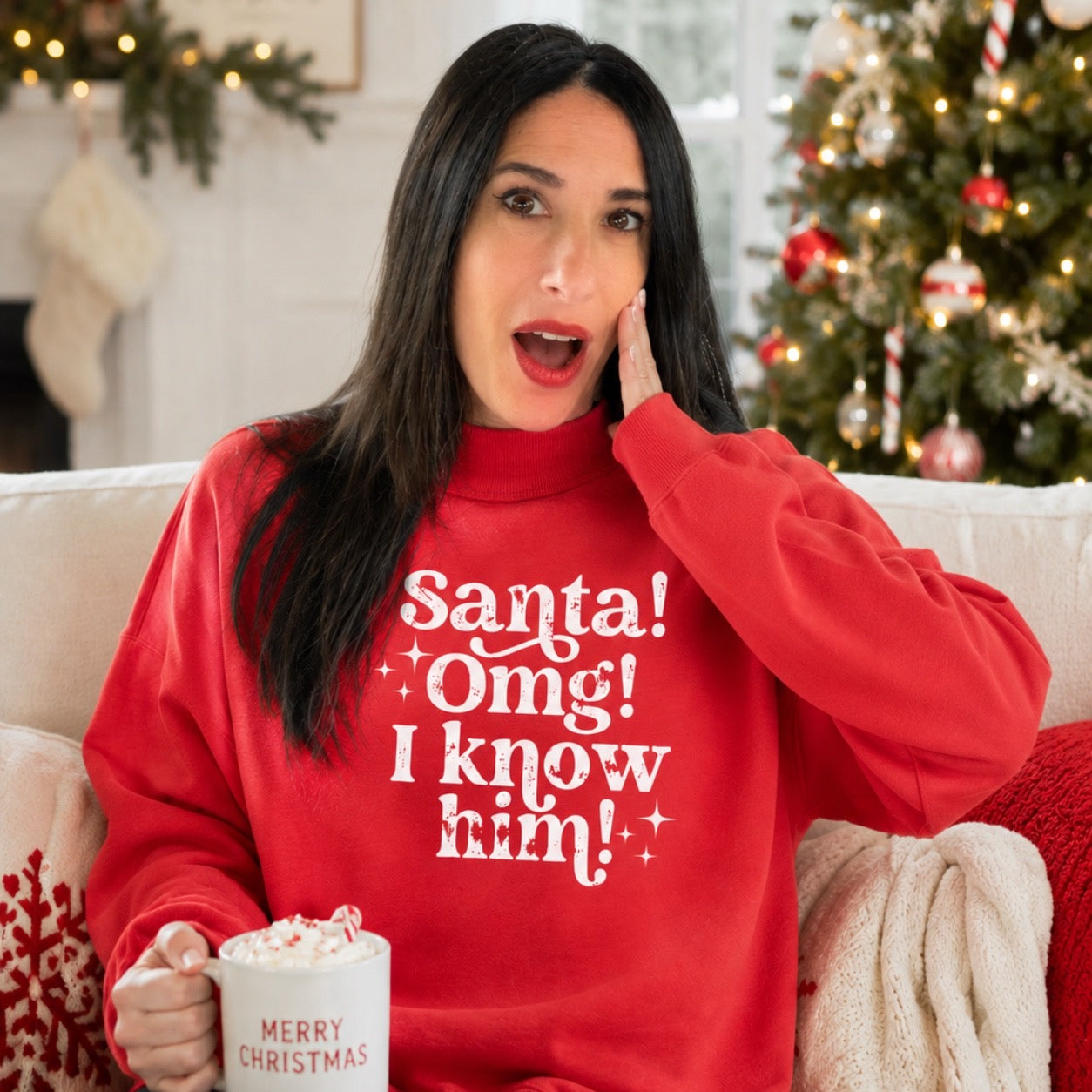 OMG Santa I know him