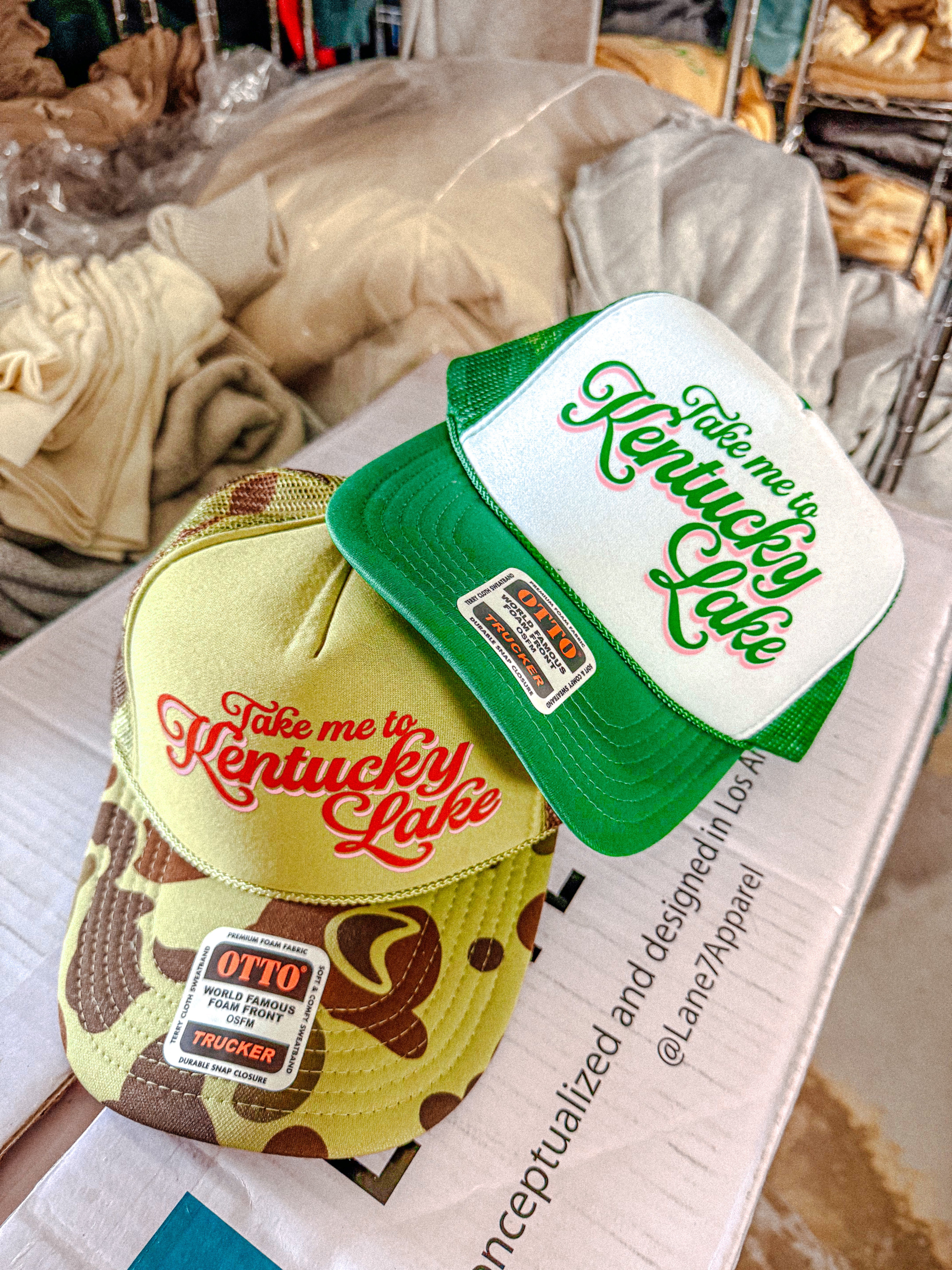 Take me to Kentucky Lake, Summer Trucker Hat