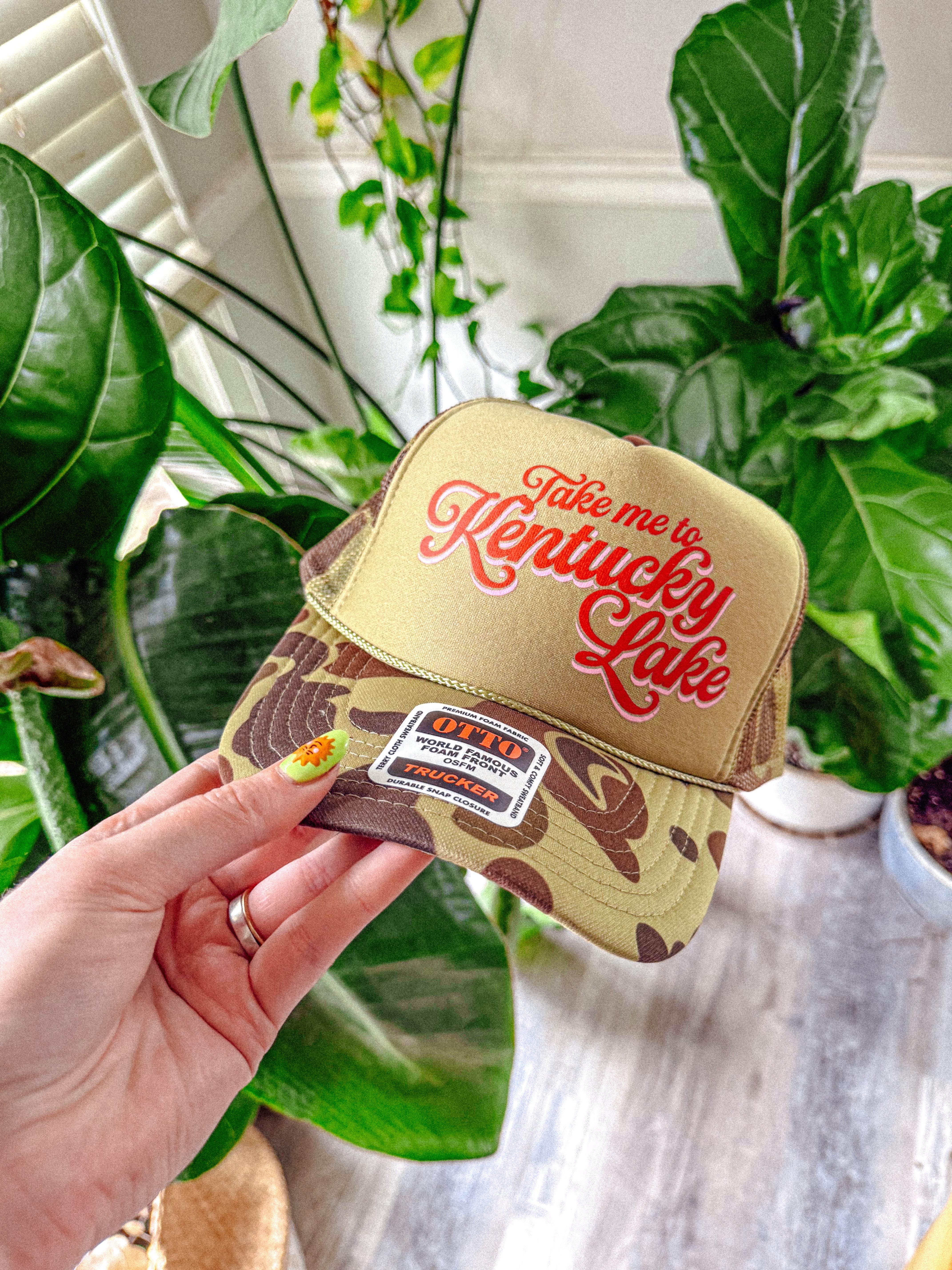 Take me to Kentucky Lake, Summer Trucker Hat