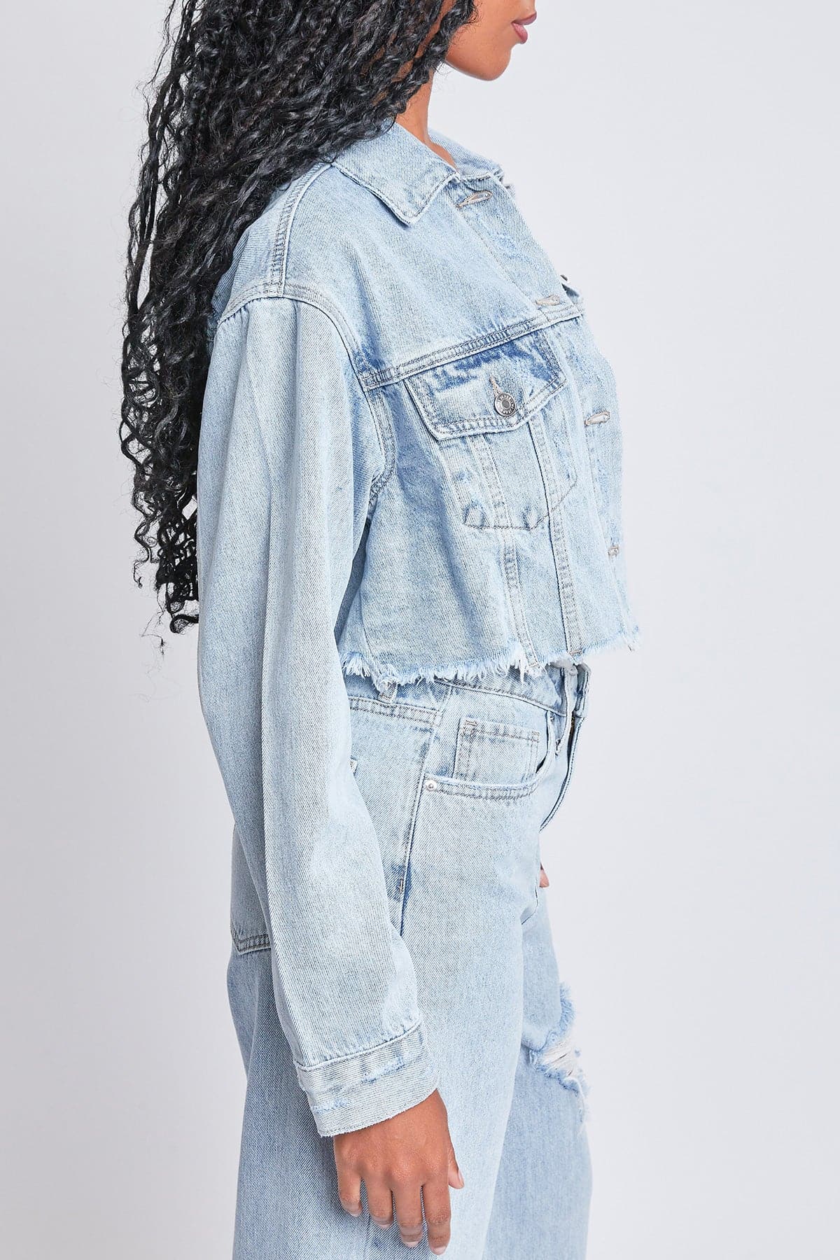 Cropped Denim Jacket