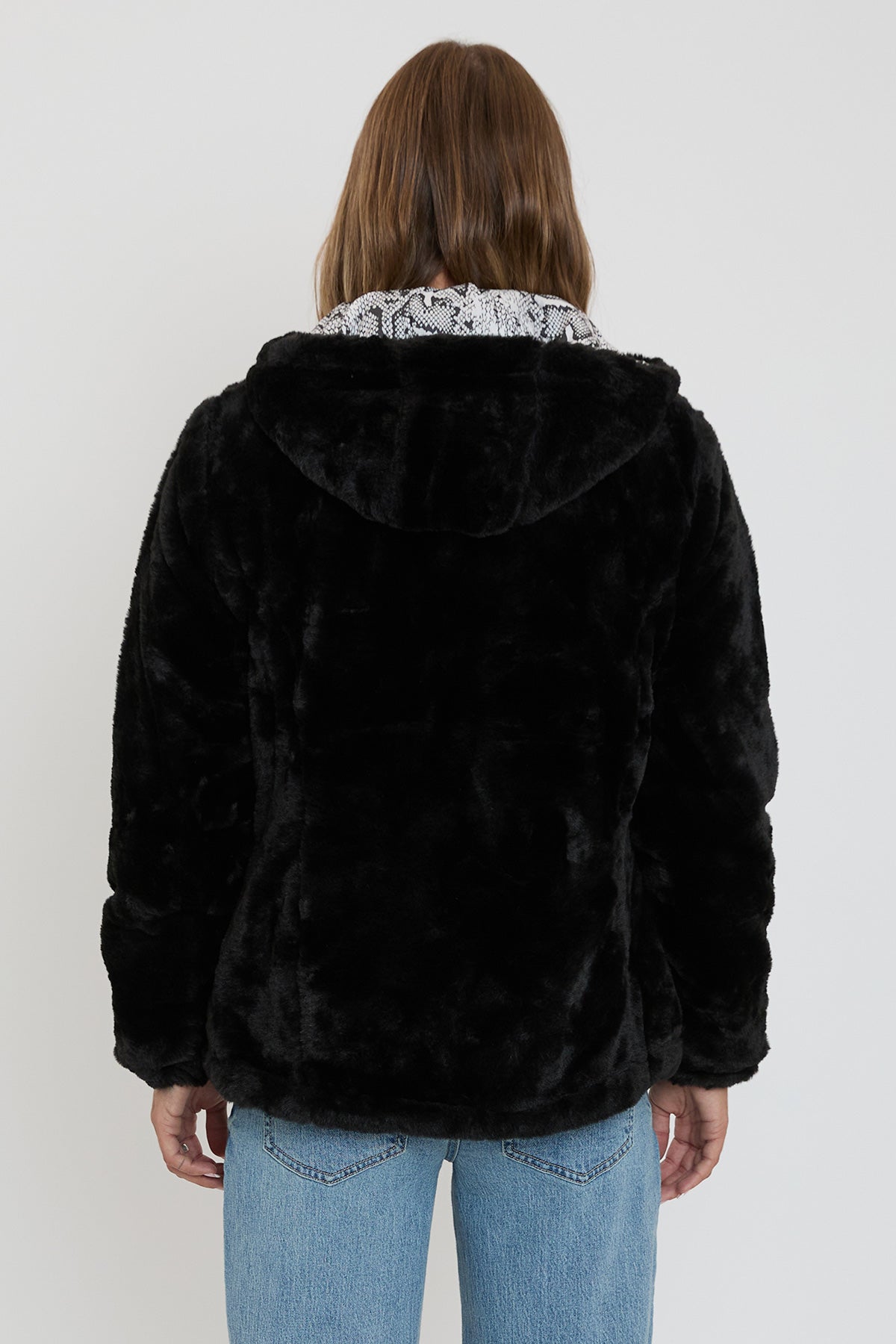 Winter Faux Fur Reversible Jacket
