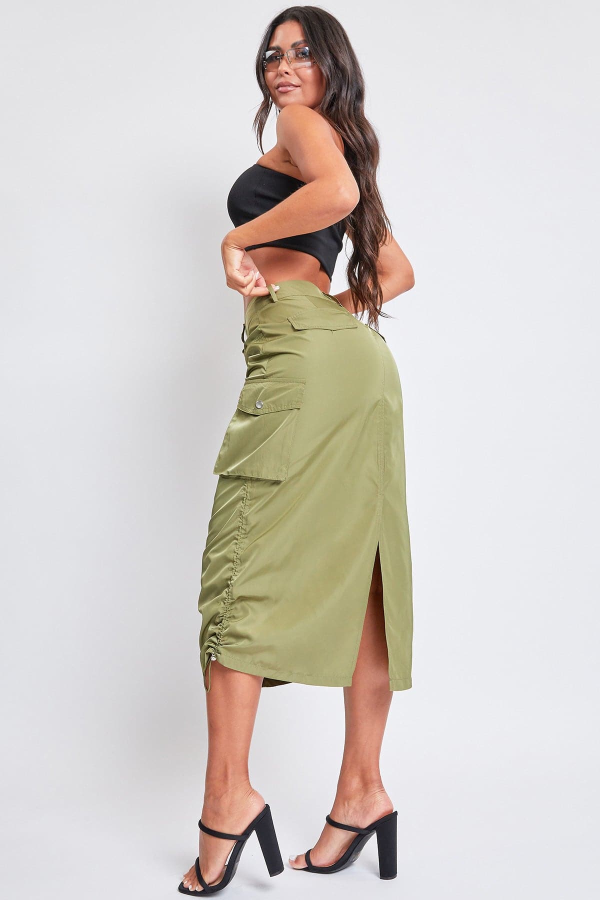 Midi Cargo Skirt