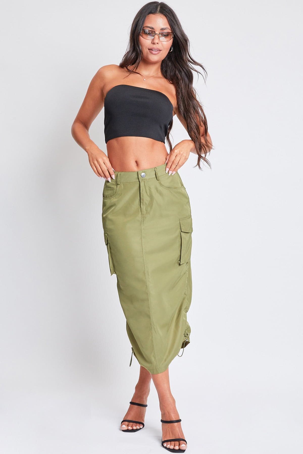 Midi Cargo Skirt