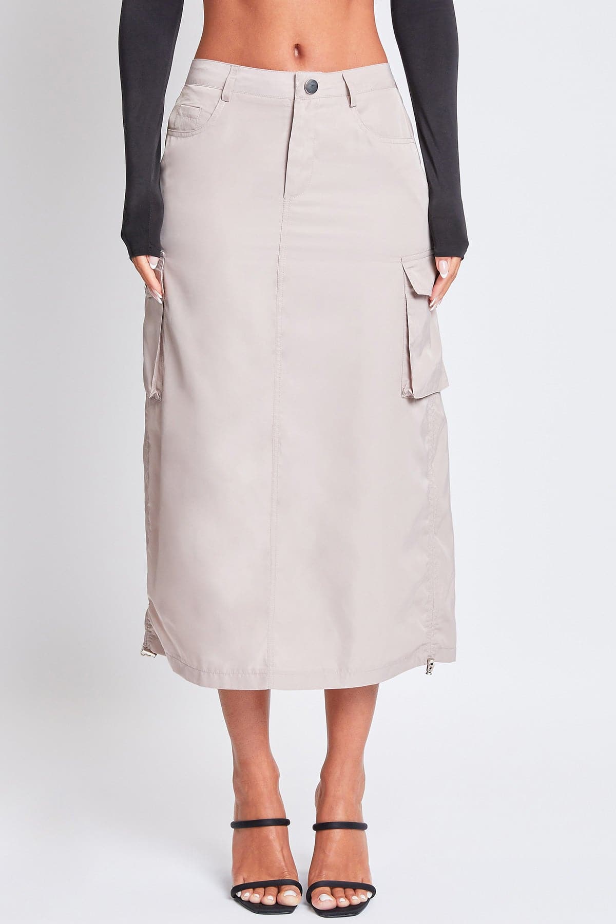 Midi Cargo Skirt