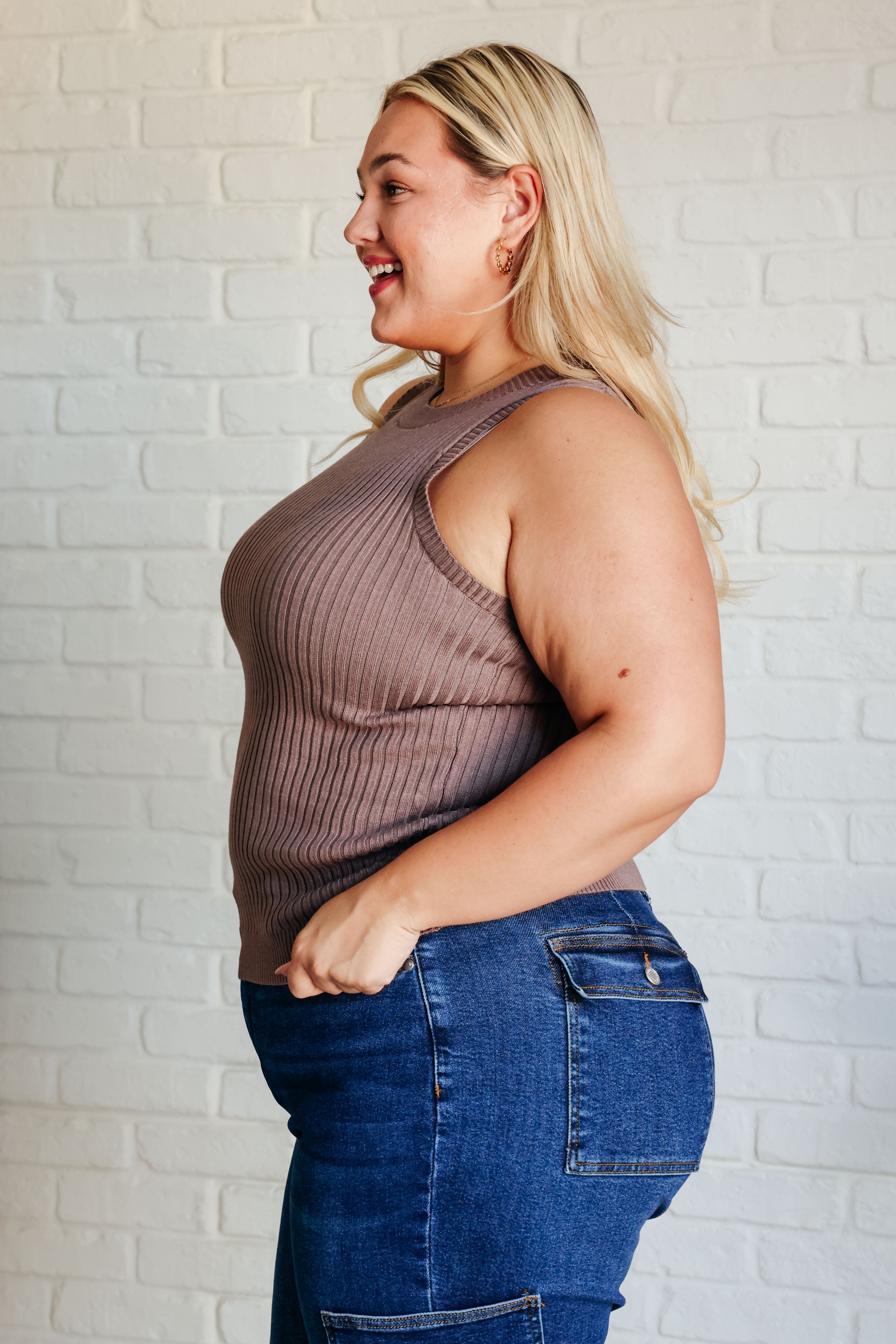 Let Me Hear it Ribbed Tank